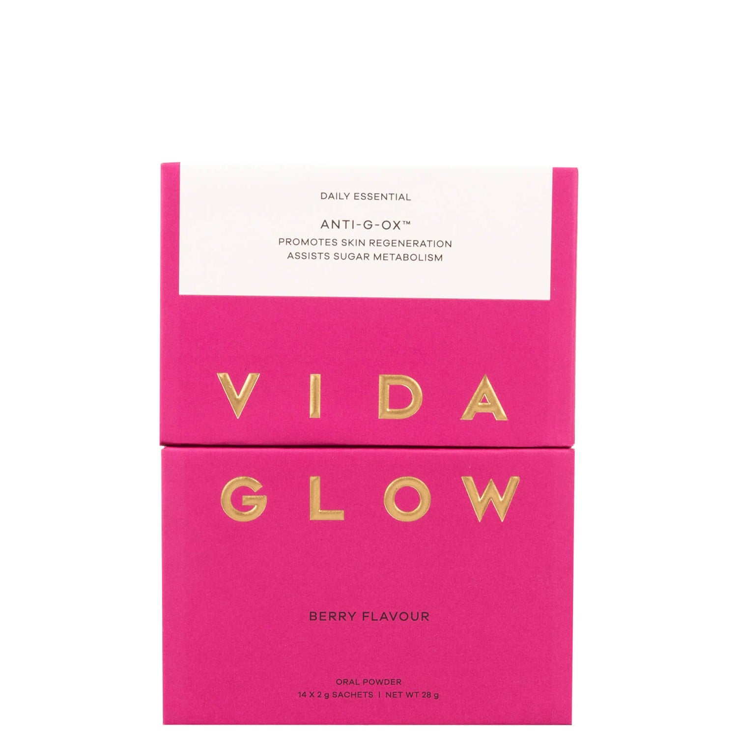 Vida Glow Anti-G-Ox Berry Trial Pack – 14 serves
