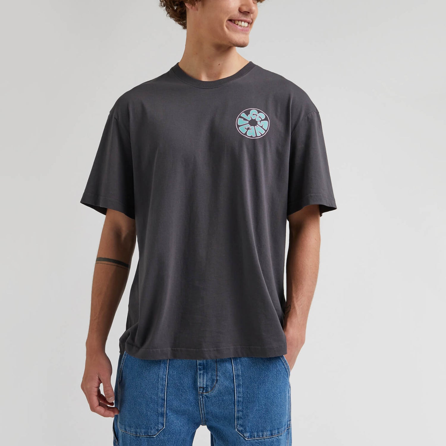 Lee 70’s Loose Graphic Cotton T-Shirt - S