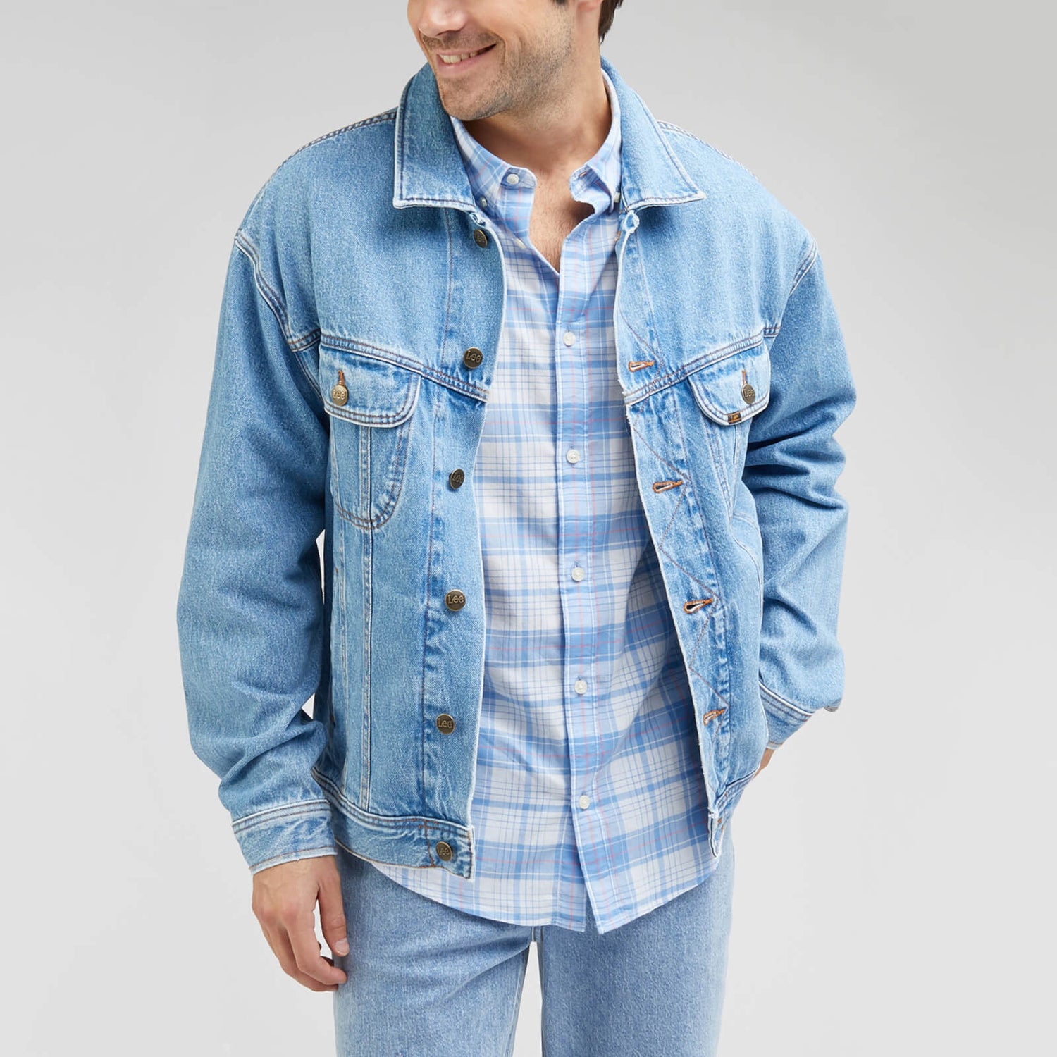 Lee Relaxed Rider Denim Jacket - S