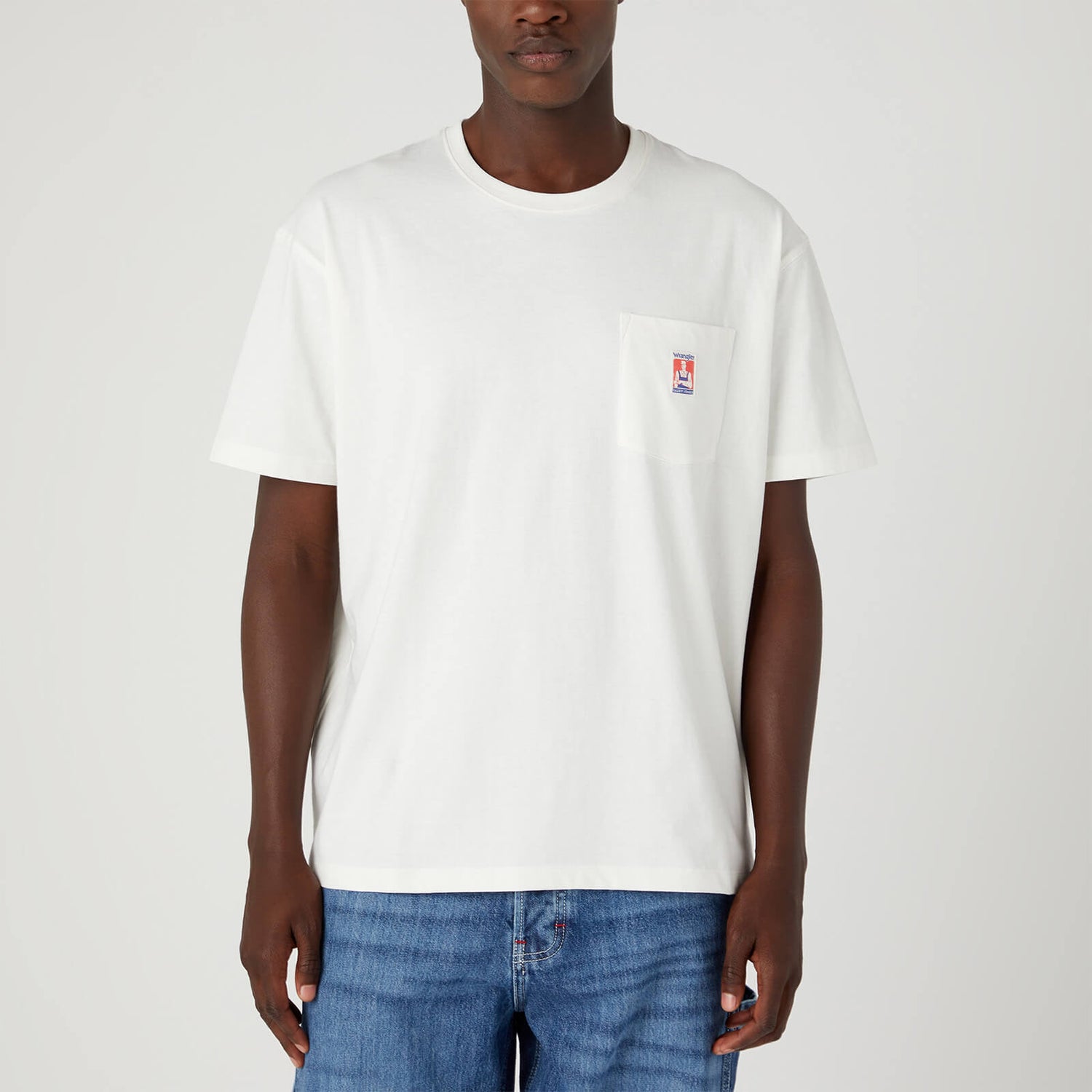 Wrangler Casey Jones Pocket Patch Cotton T-Shirt - S