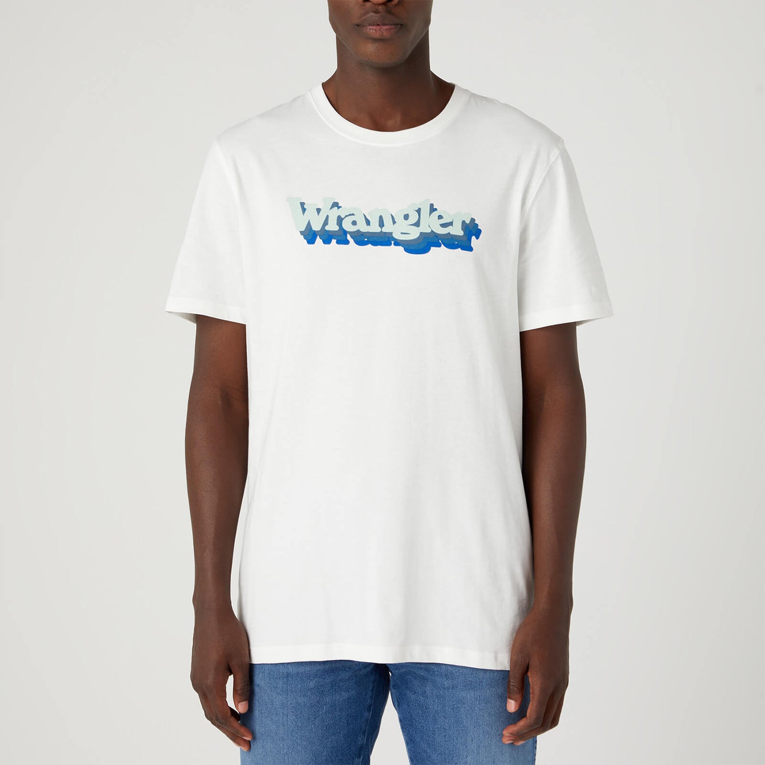 Wrangler Contrast Graphic Cotton T-Shirt - S