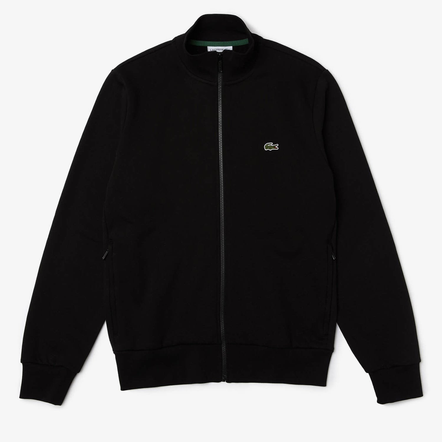 Lacoste Logo-Appliquéd Zipped Fleece Jumper