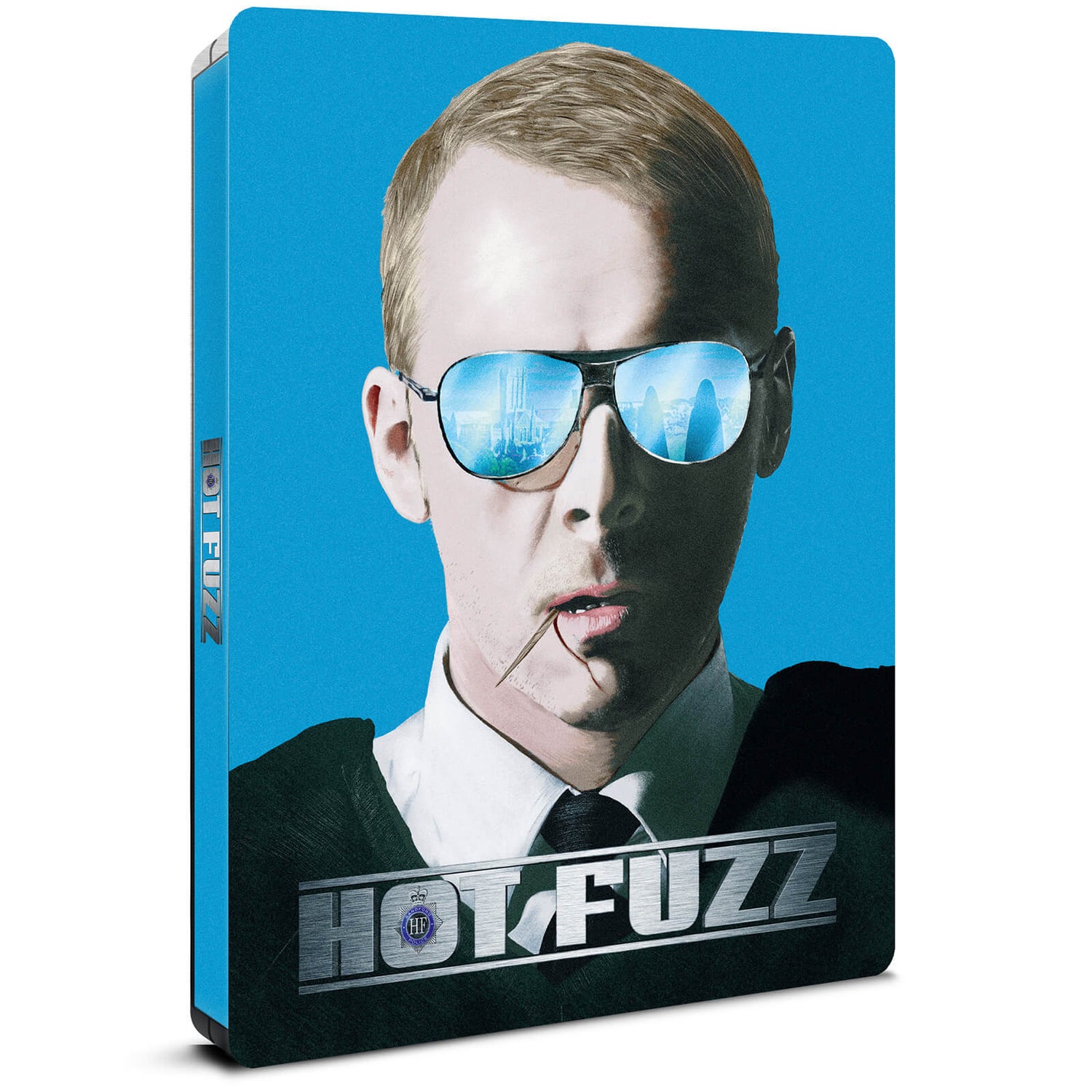 Hot Fuzz Zavvi Exclusive Limited Edition 4K Ultra HD Steelbook (includes Blu-ray)