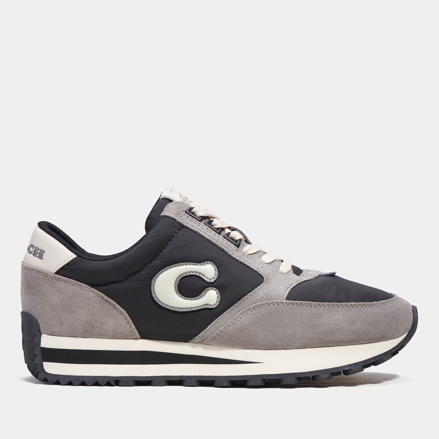 Coach Men's Runner Suede and Shell Trainers - UK 7