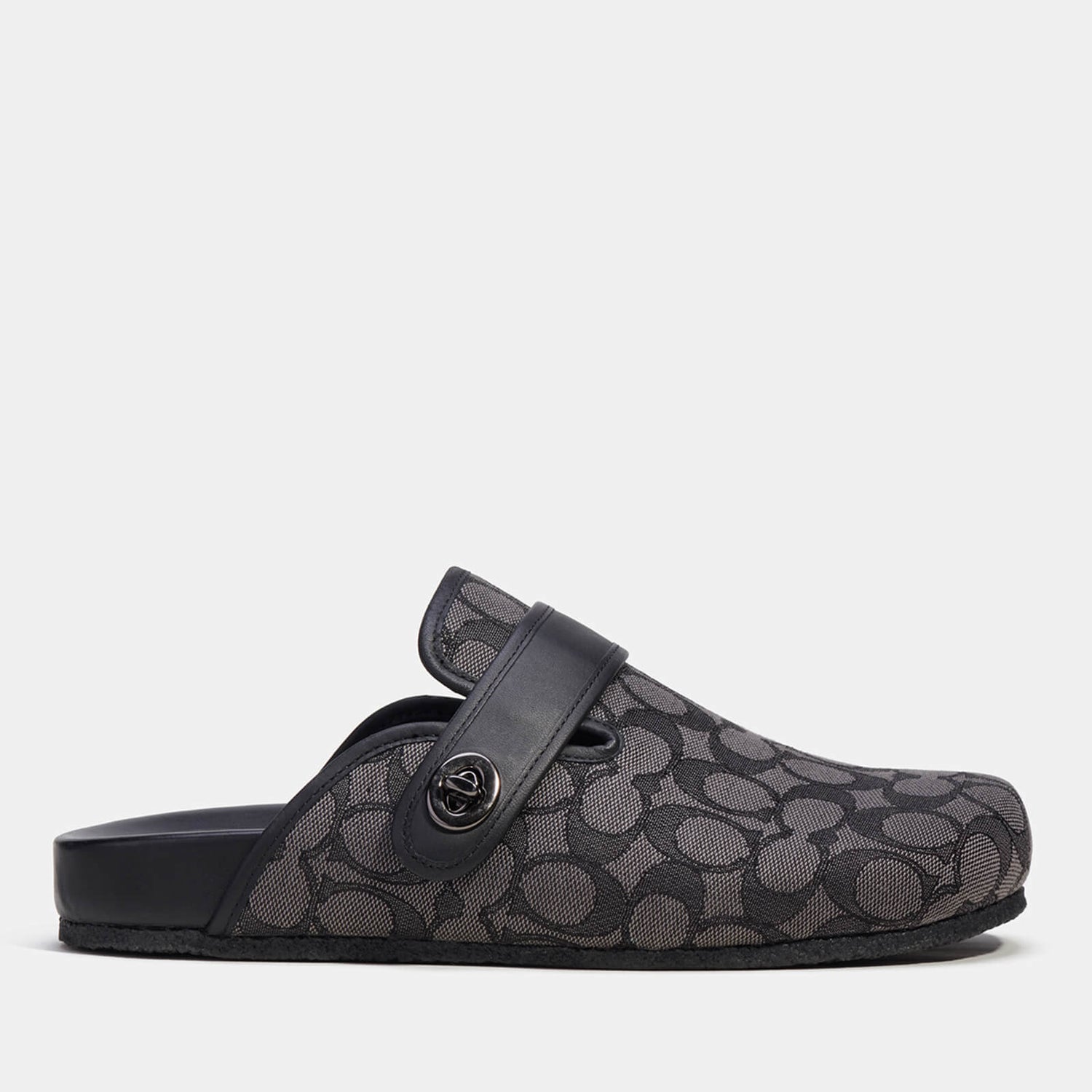 Coach black mules on sale