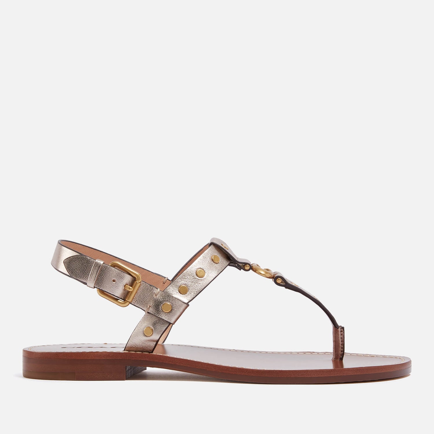 Coach Women's Hailee Leather Sandals