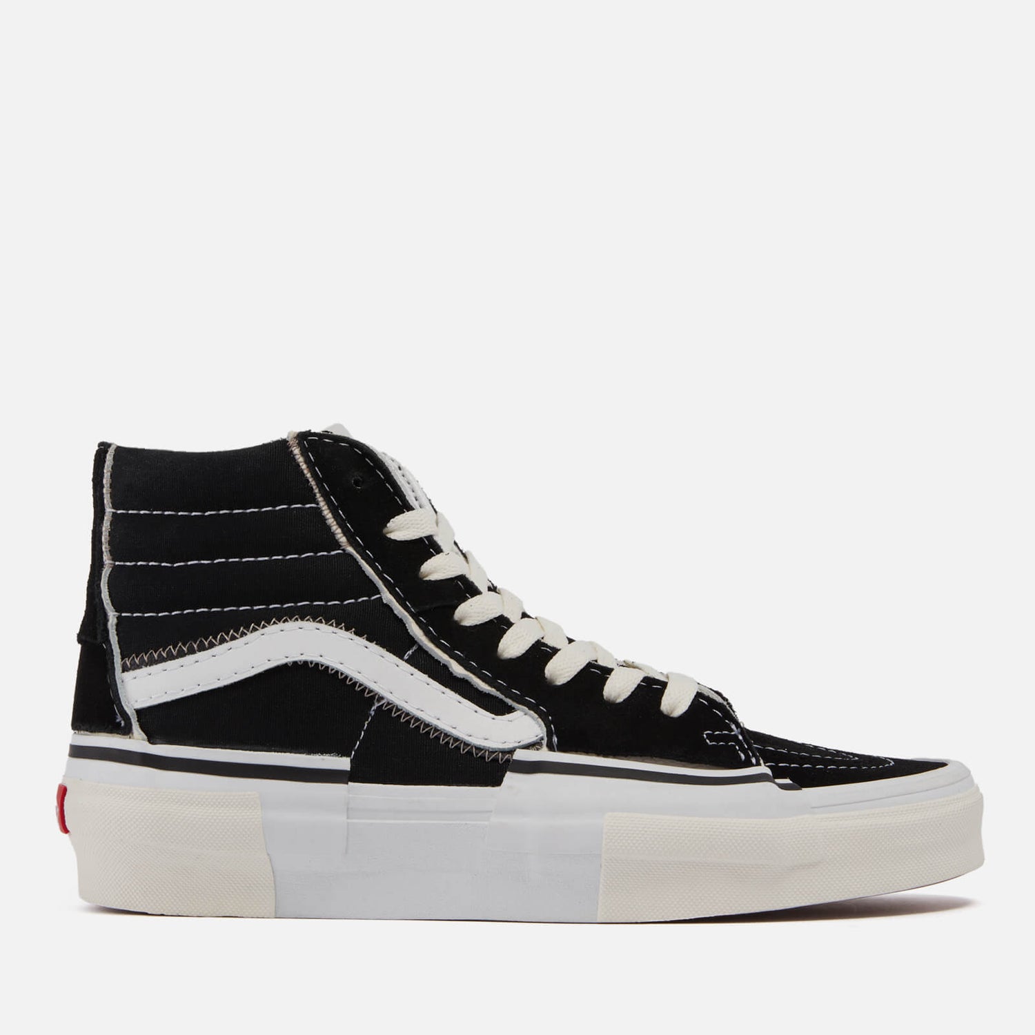 Vans SK8-Hi Reconstruct Canvas and Suede Trainers - 3