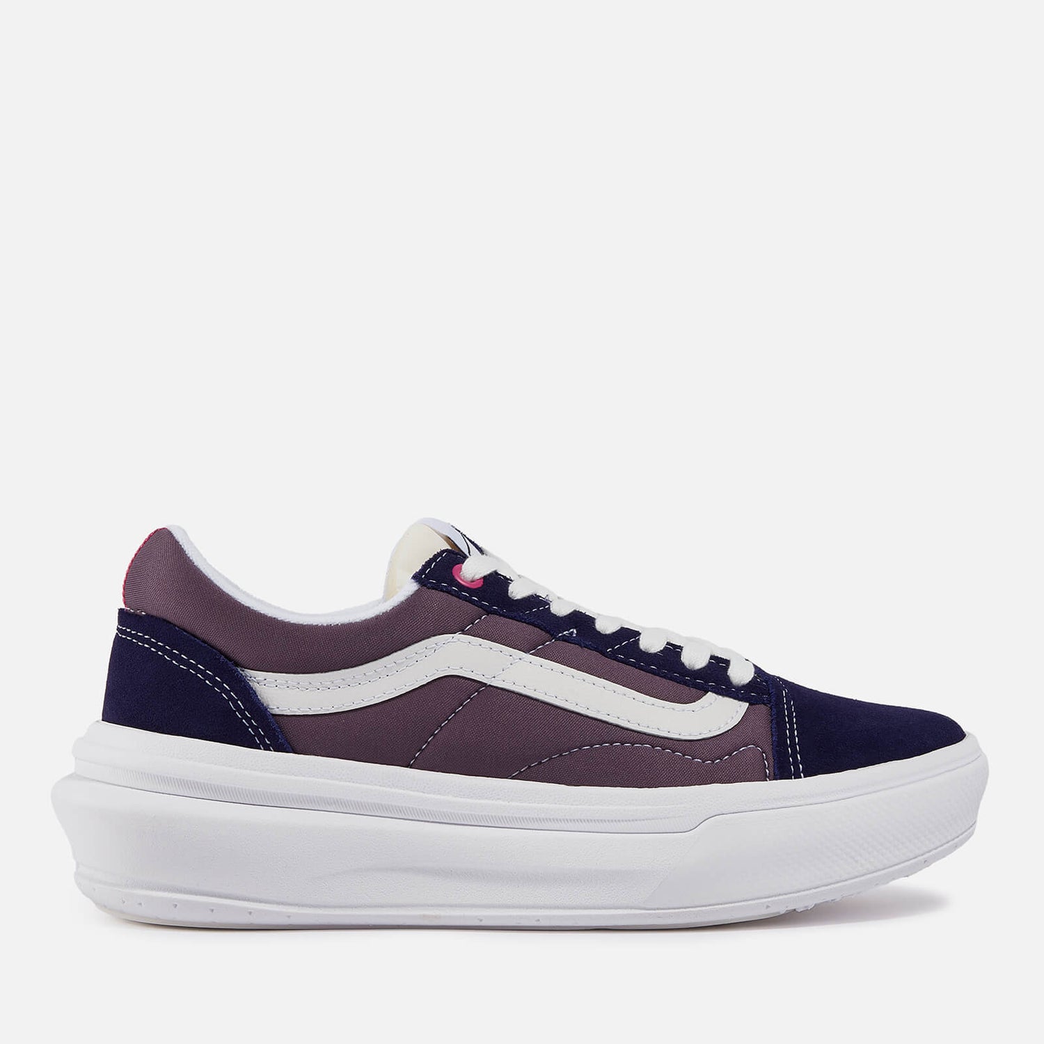 Vans Women's Old Skool Suede and Canvas Trainers - 3