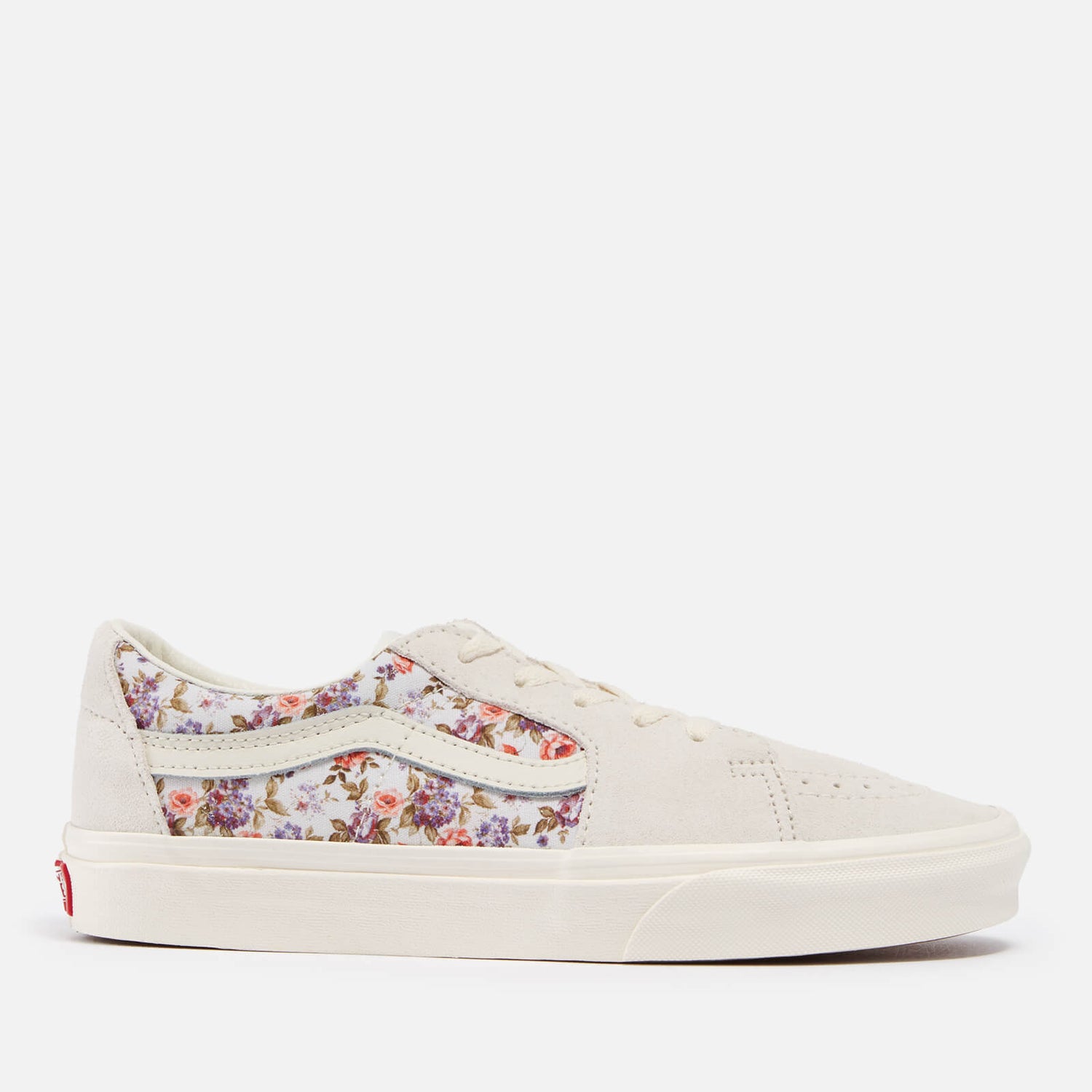Vans Sk8 Floral-Print Suede and Canvas Trainers - 3