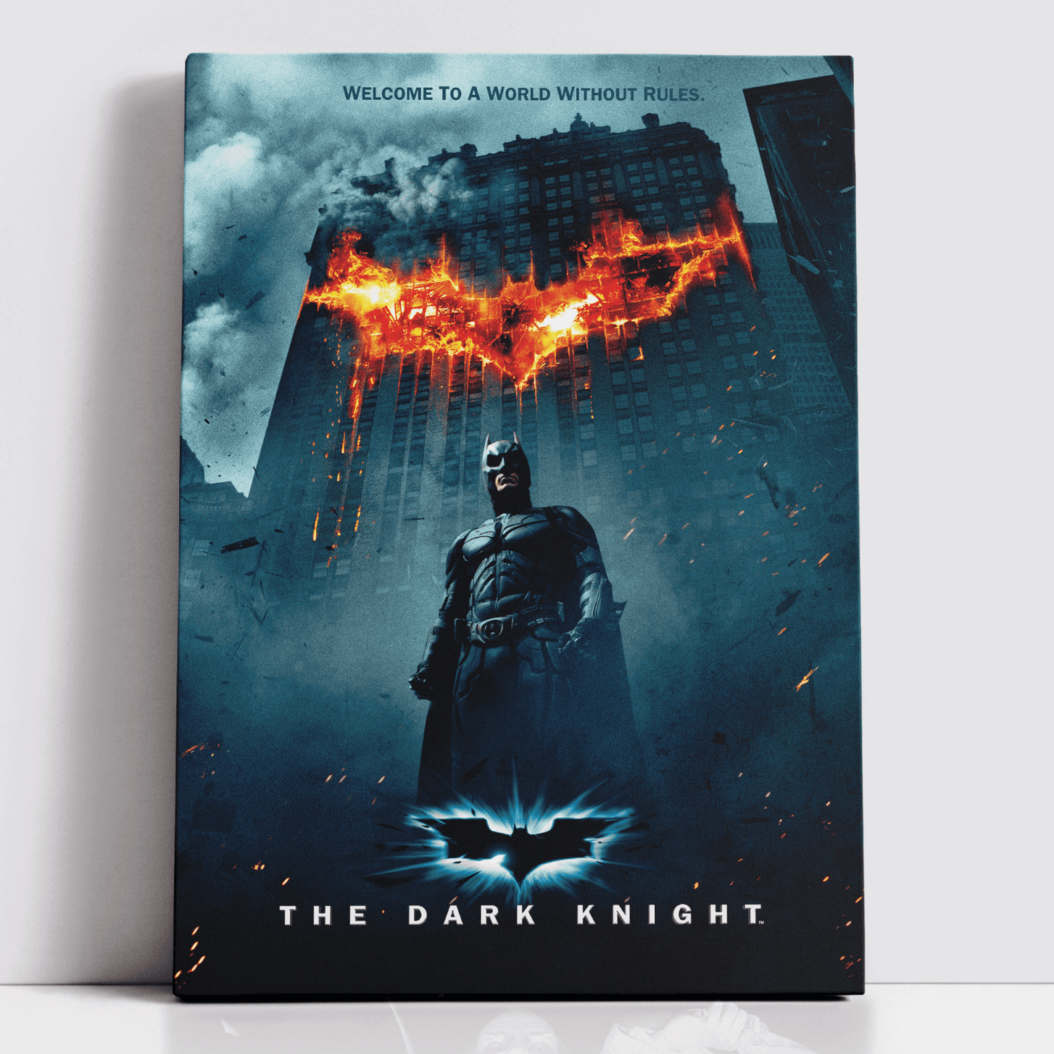 Decorsome x Batman The Dark Knight Poster Rectangular Canvas