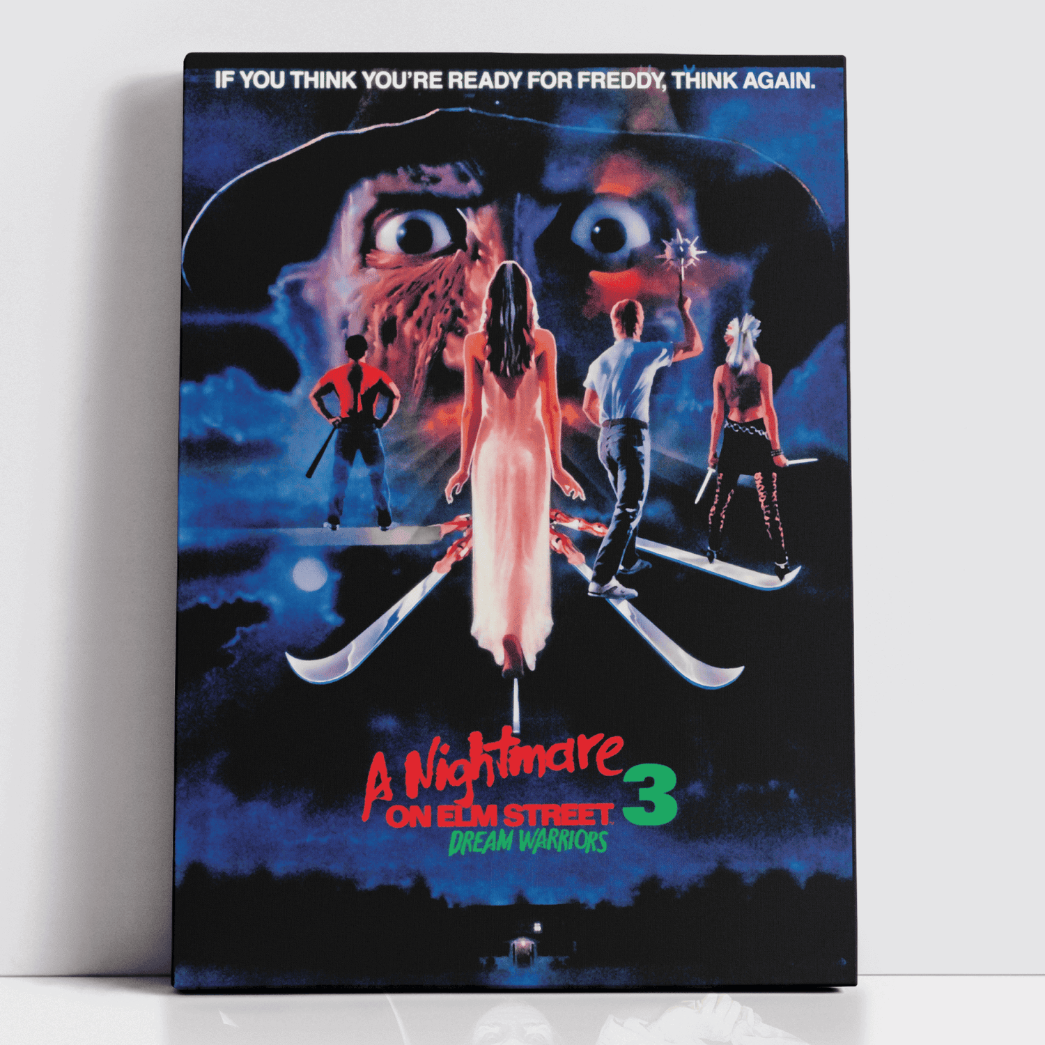 Decorsome x A Nightmare On Elm Street Dream Warriors Rectangular Canvas