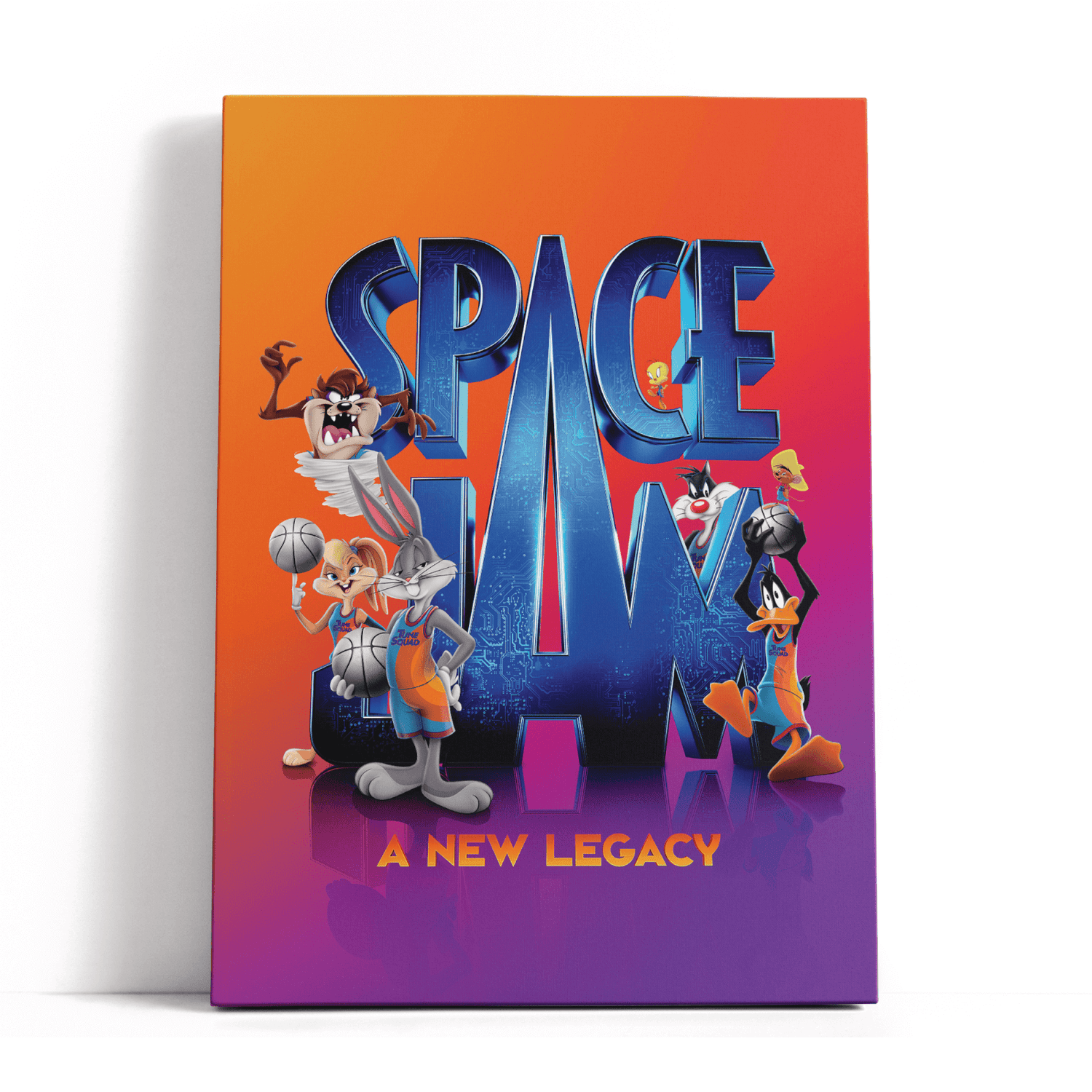 Decorsome x Space Jam A New Legacy Rectangular Canvas - 12x18 inch