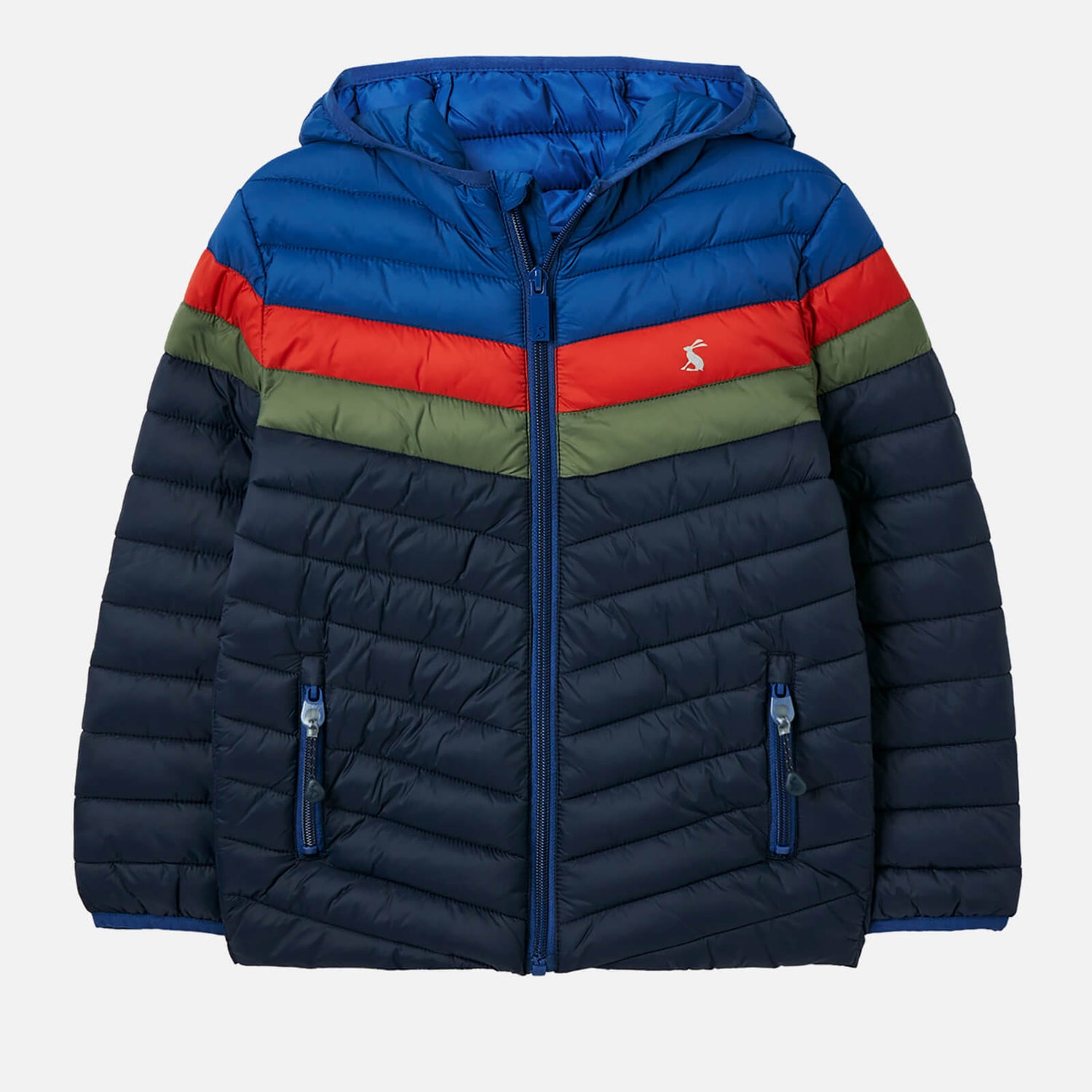 Joules Kids' Cairn Showerproof Recycled Packable Shell Jacket