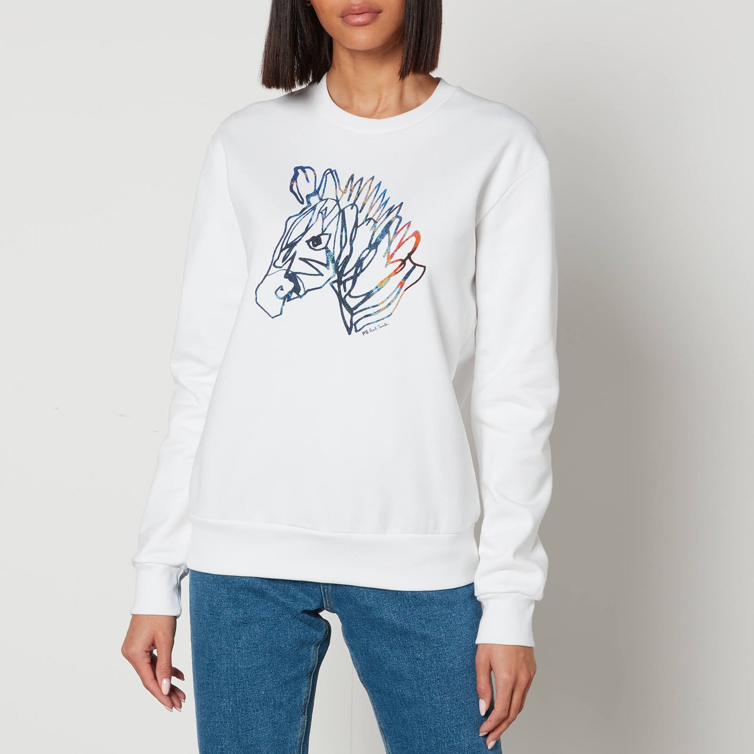 PS Paul Smith Printed Cotton-Jersey Sweatshirt - XS