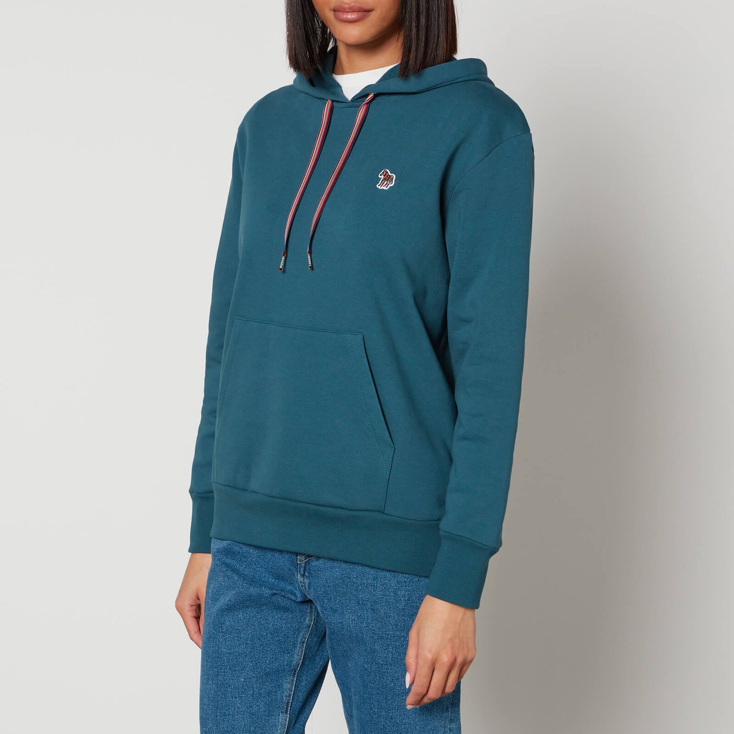 PS Paul Smith Logo-Appliquéd Cotton-Jersey Hoodie