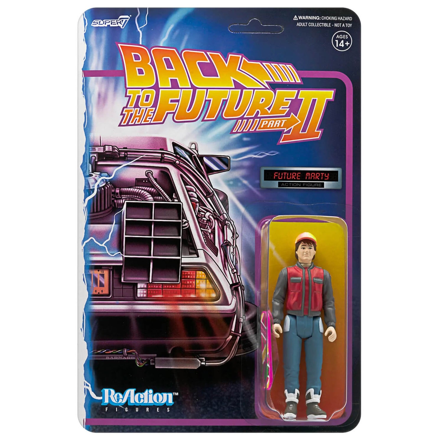 Super7 Back To The Future Part II ReAction Figure - Future Marty