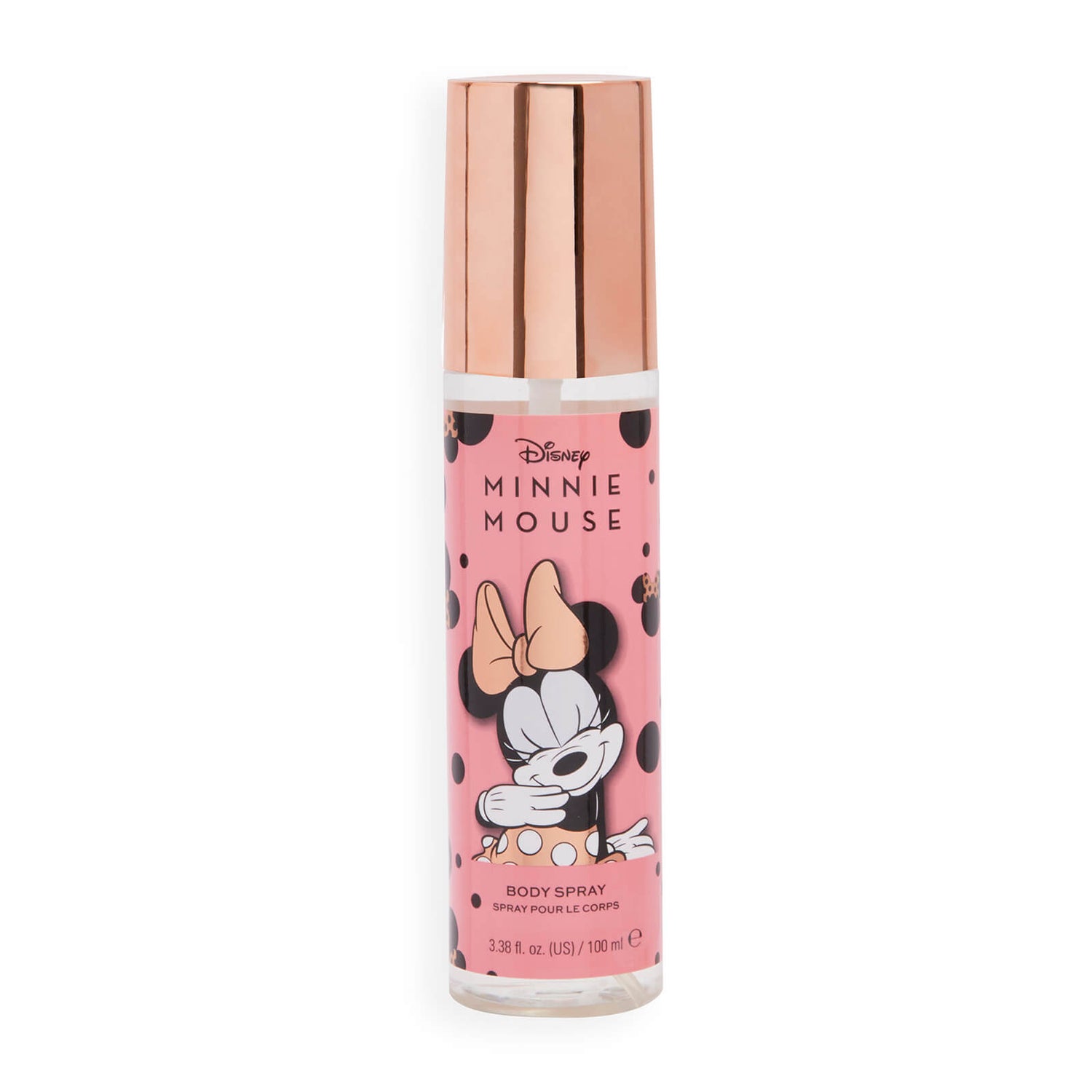 Revolution Disney’s Minnie Mouse and Makeup Revolution Body spray