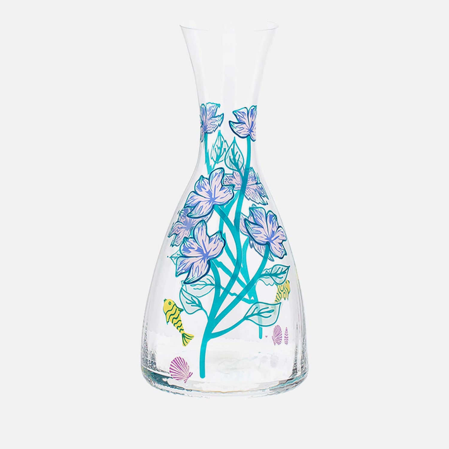 anna + nina Botanical Sea Garden Glass Carafe