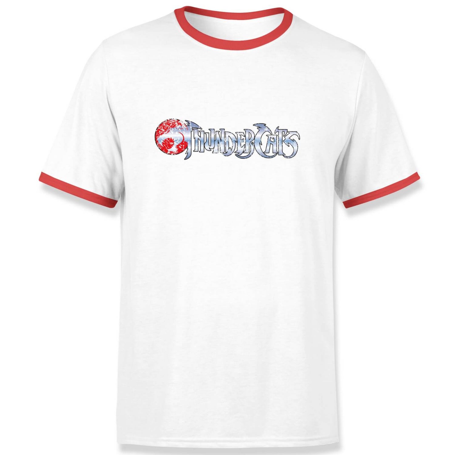 Thundercats Logo Ringer T-Shirt - White/Red