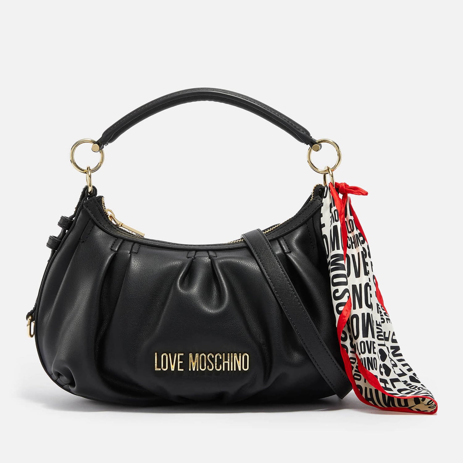 Love Moschino Borsa Logo-Plaqued Faux Leather Bag