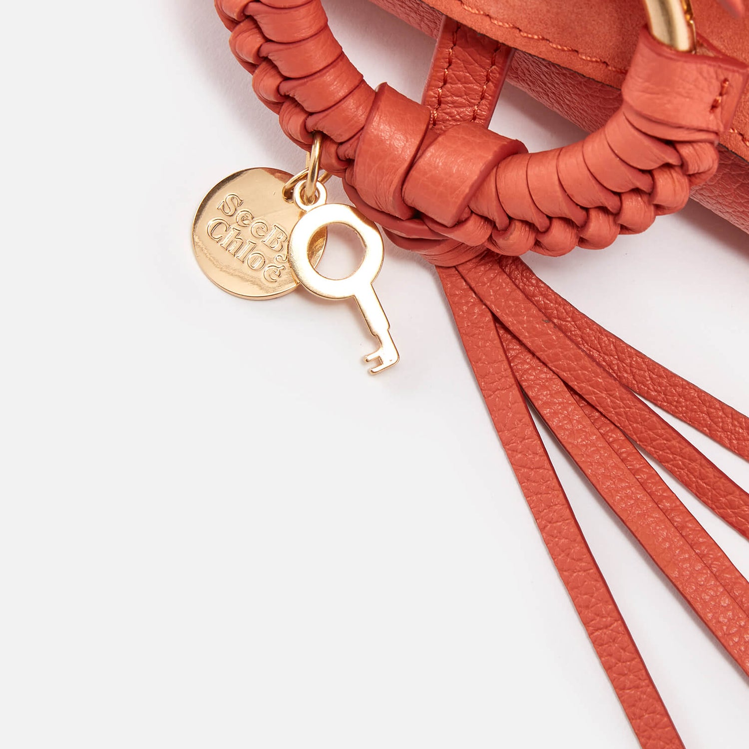 See by Chloé Joan Mini Suede and Leather Shoulder Bag 2