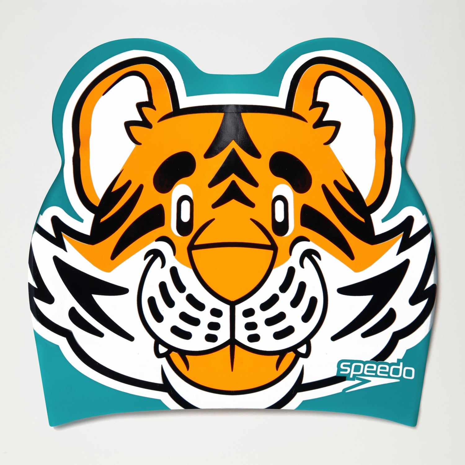 Infant Learn to Swim Aanadi Tiger Cub Cap Orange Speedo