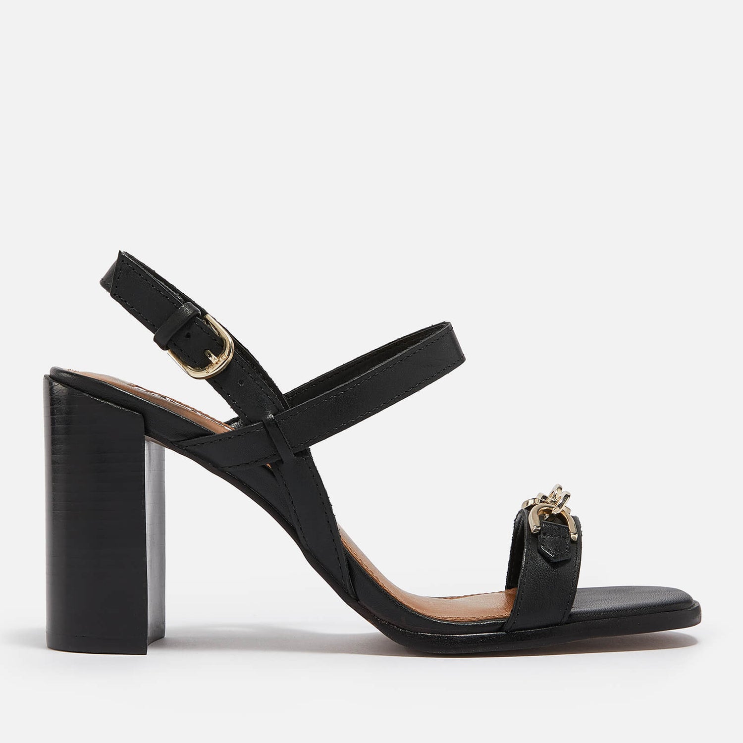 Dune London Junior Leather Heeled Sandals - UK 3