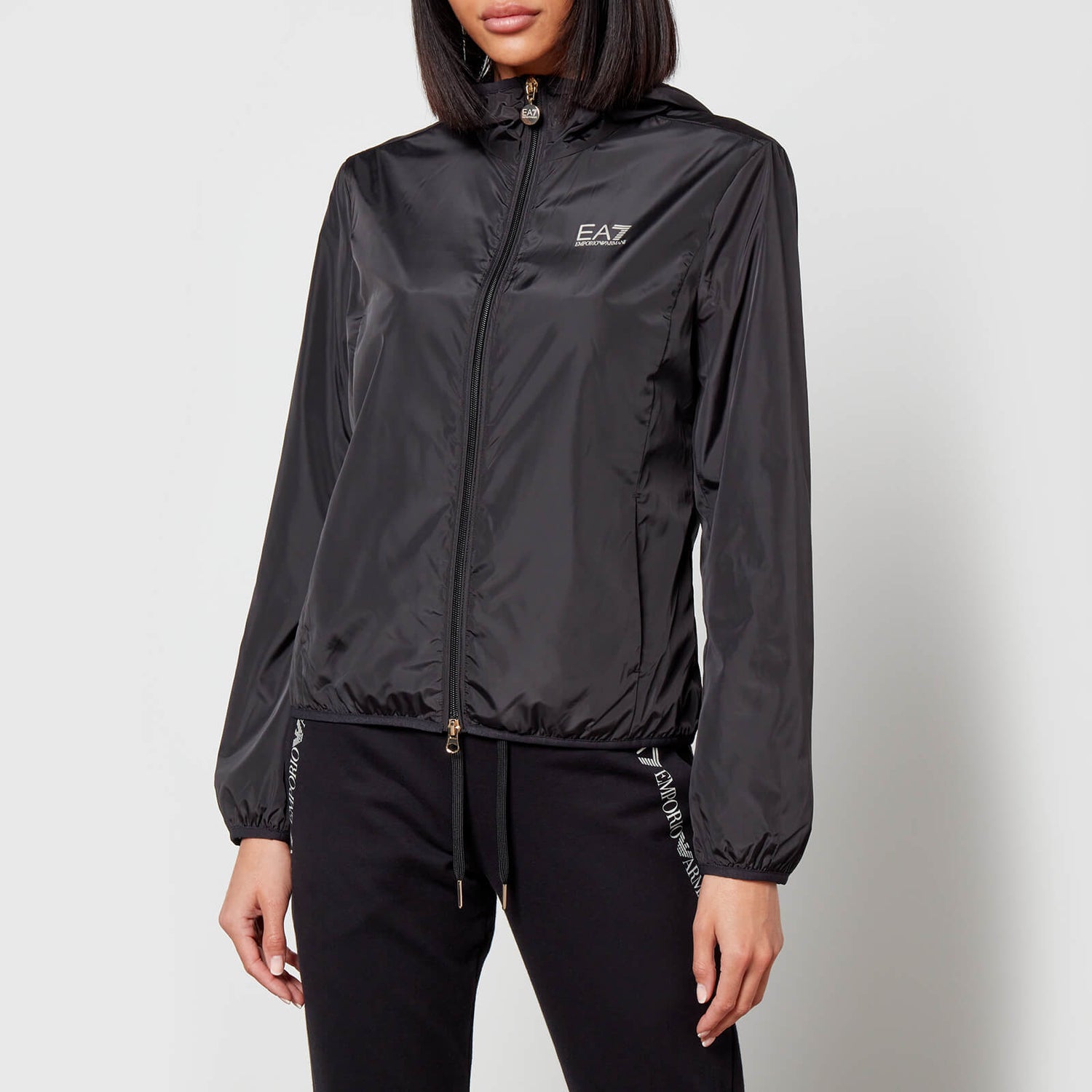 EA7 Train Shell Hooded Jacket - L