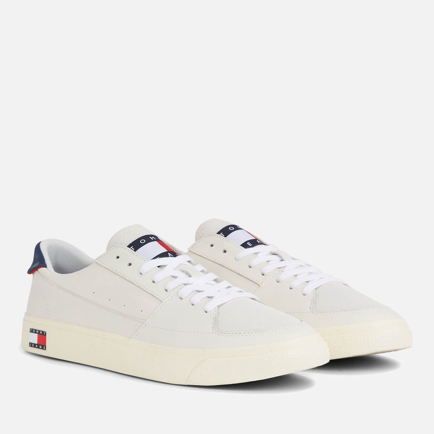 Tommy Jeans Men's Vulcanized Leather Trainers - UK 6.5