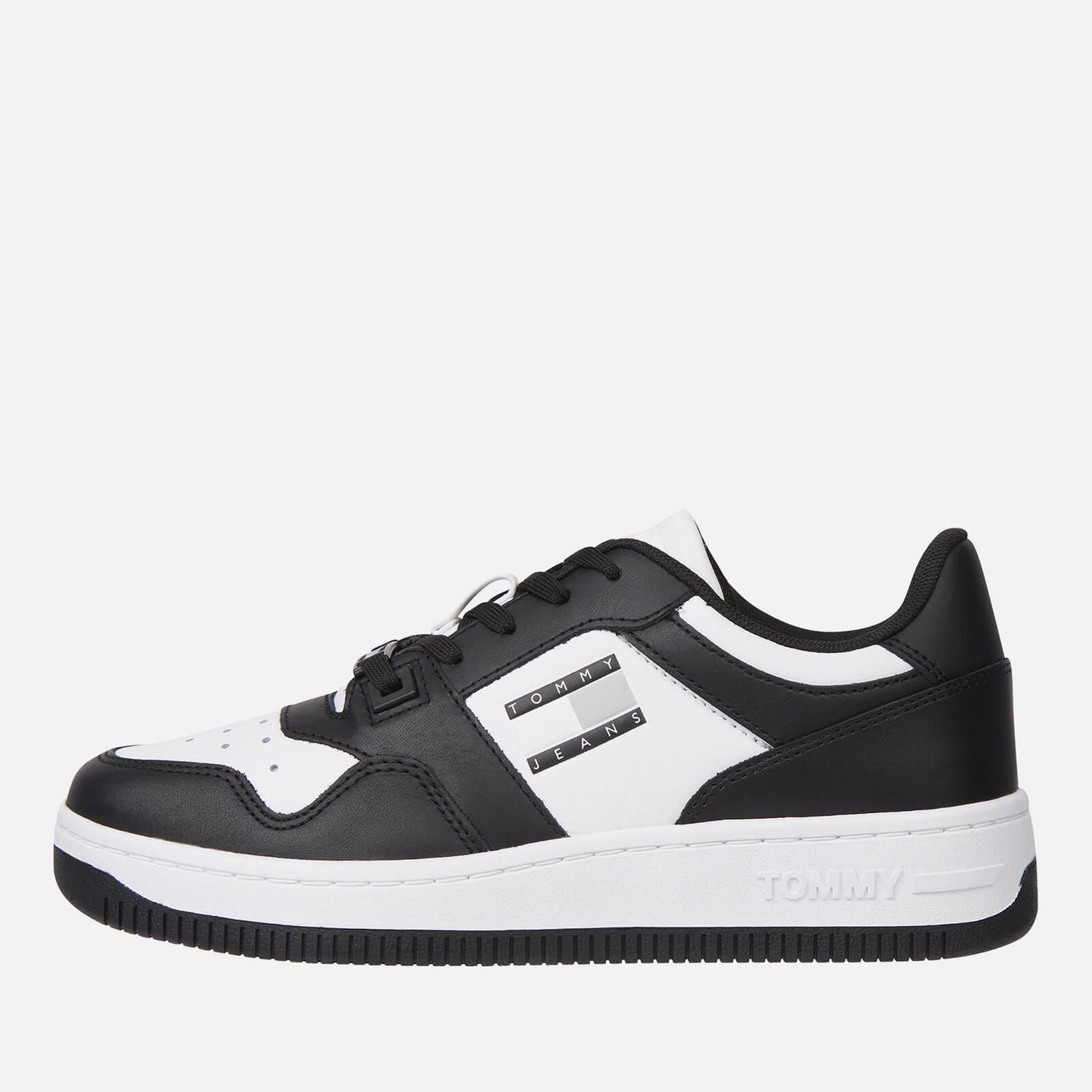 Tommy Jeans Retro Low Fancy Leather Trainers - UK 6