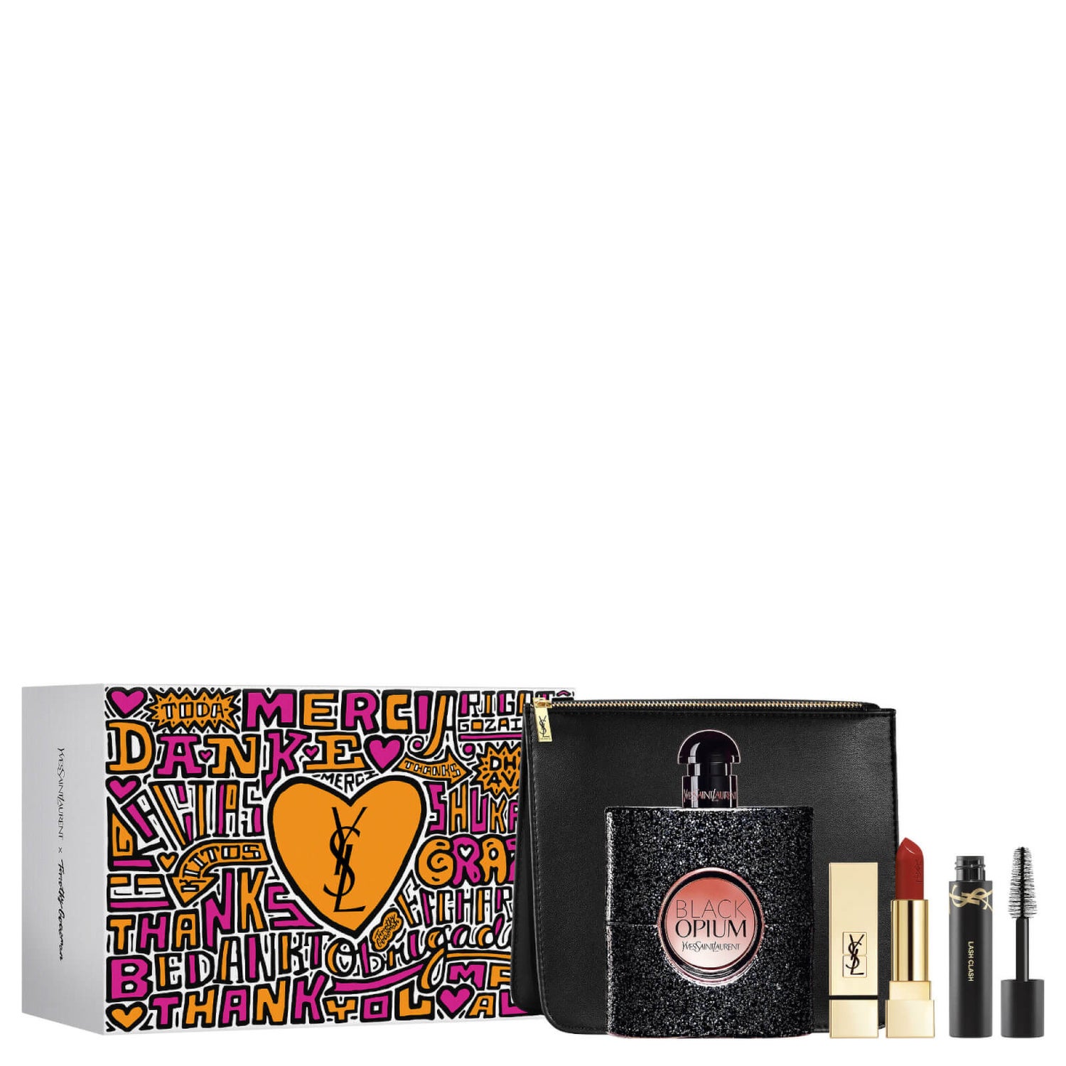 Yves Saint Laurent Black Opium Eau de Parfum Spray 90ml Gift Set allbeauty