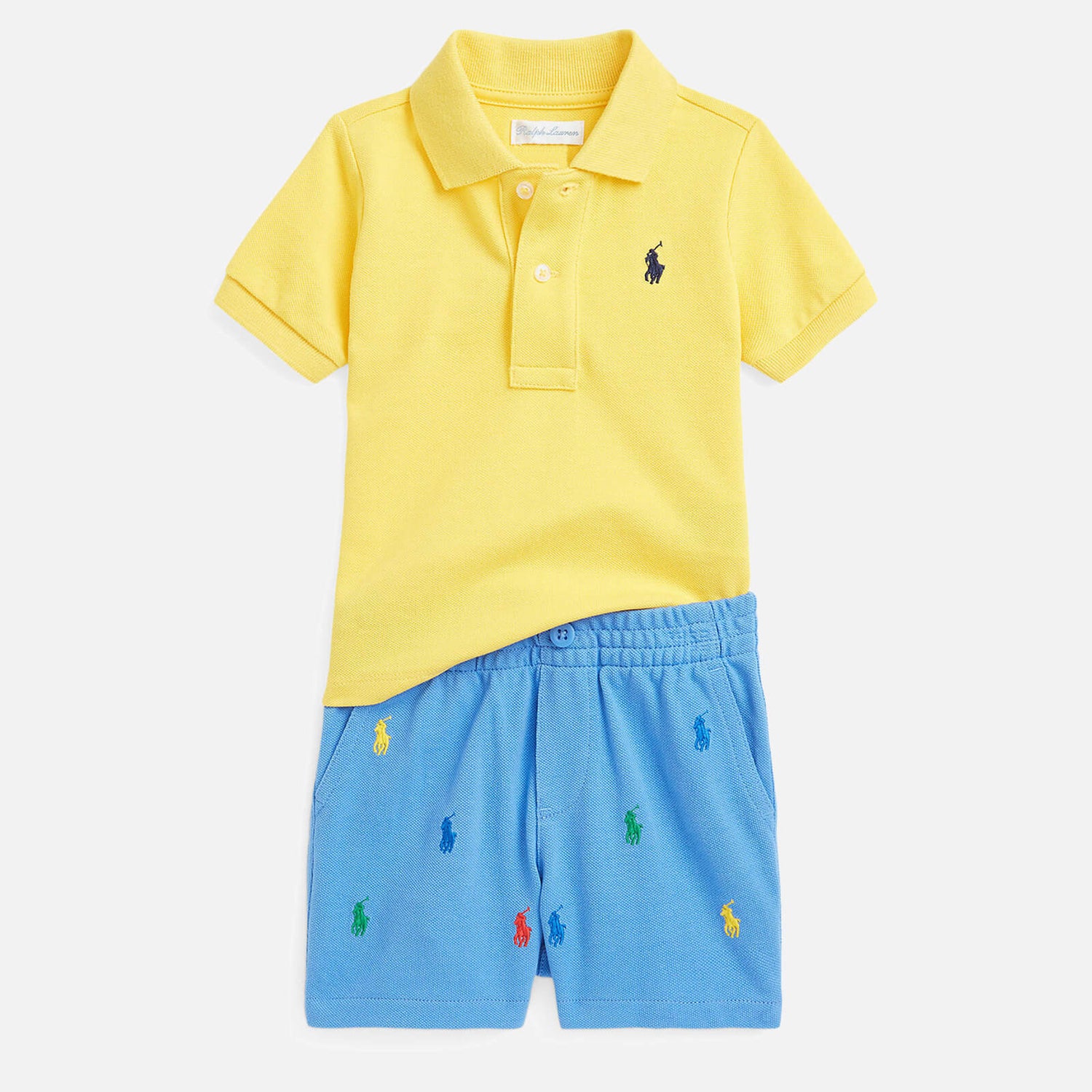Polo Ralph Lauren Baby Boys' Cotton T-Shirt and Shorts Set