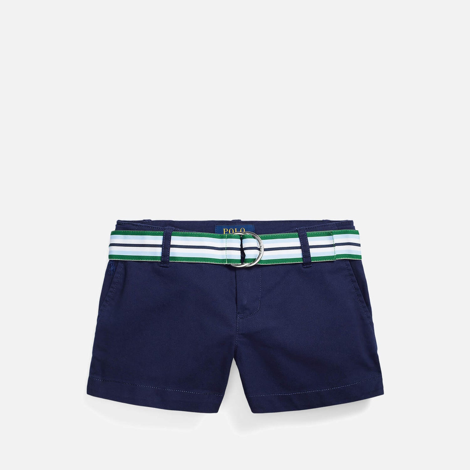 Polo Ralph Lauren Girls' Cotton Belted Shorts - 4 Years