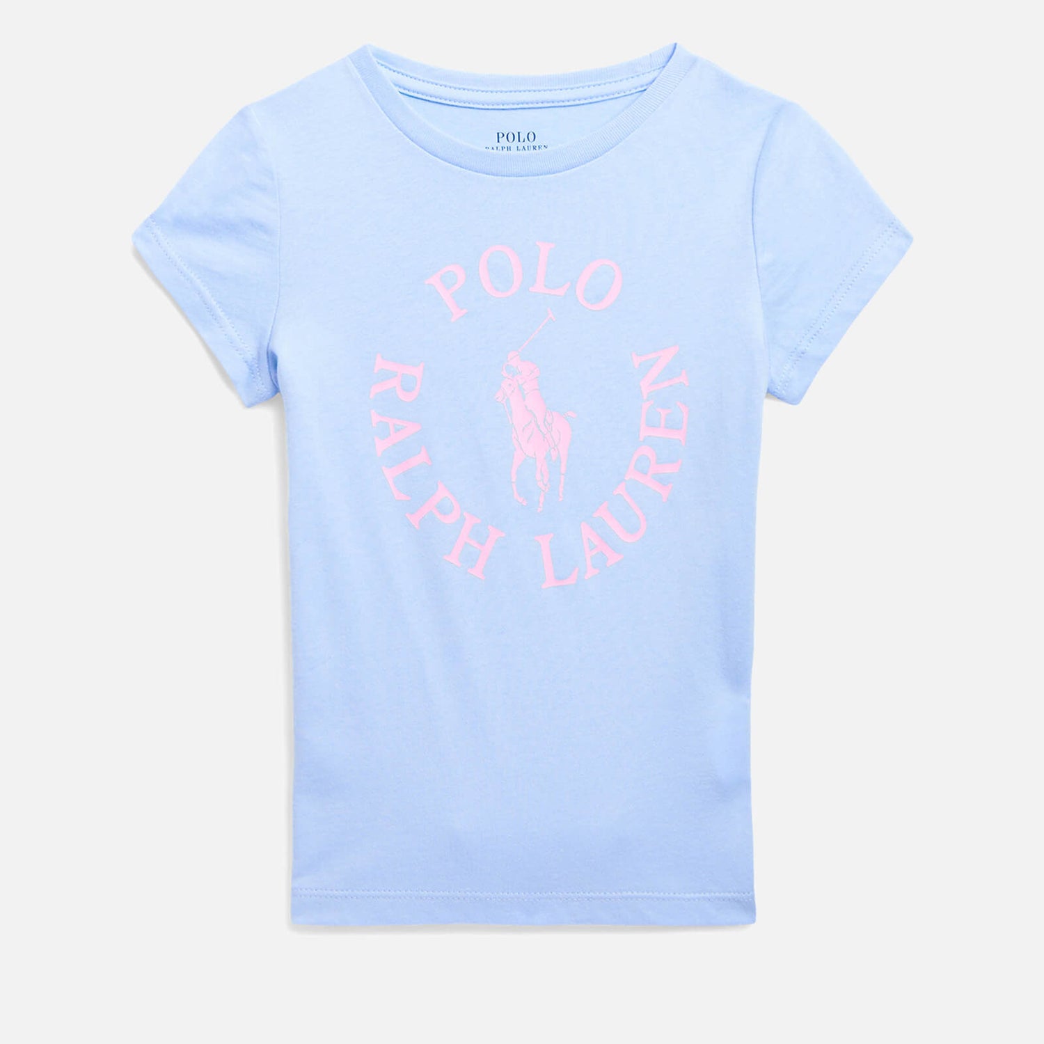 Polo Ralph Lauren Girls' Logo-Print Cotton-Jersey T-Shirt