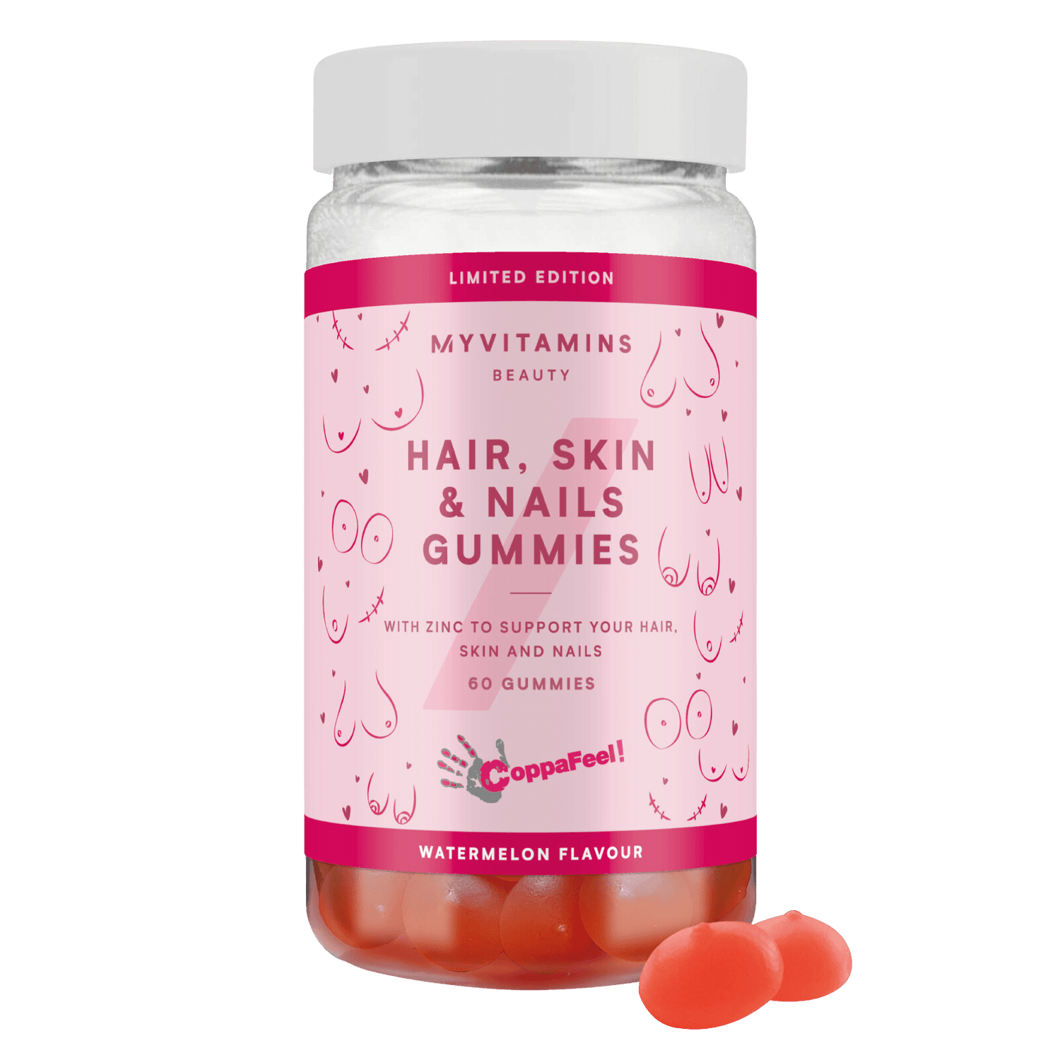 Myvitamins Hair Skin and Nails Gummies