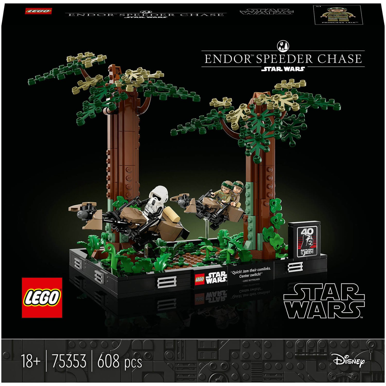LEGO Star Wars: Endor Speeder Chase Buildable set (75353)