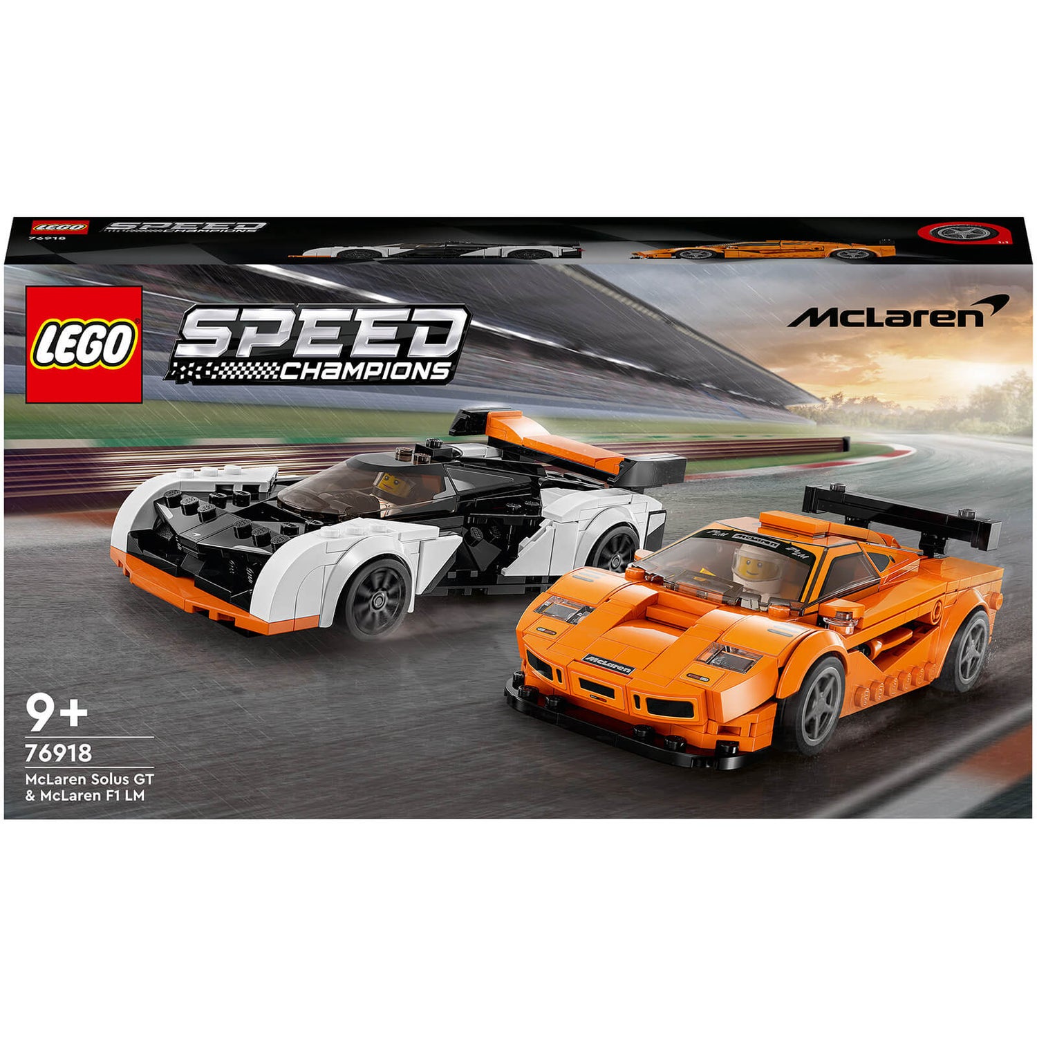 LEGO Speed Champions: McLaren Solus GT & McLaren F1 LM (76918)