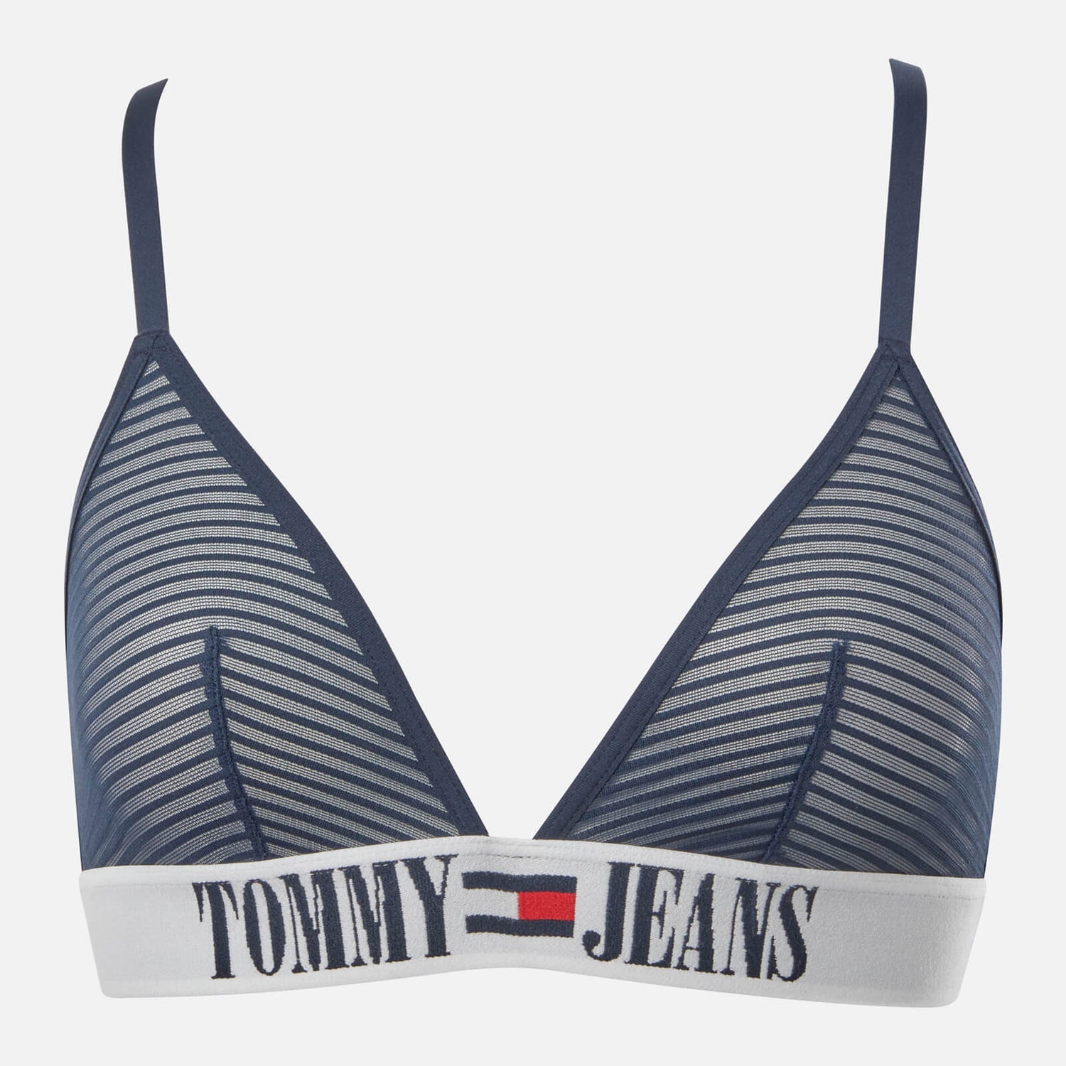 Tommy Hilfiger Mesh Soft-Cup Triangle Bra - XS