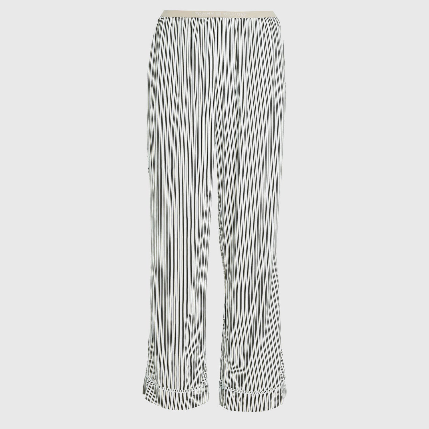 Tommy Hilfiger Striped Satin Trousers - XL