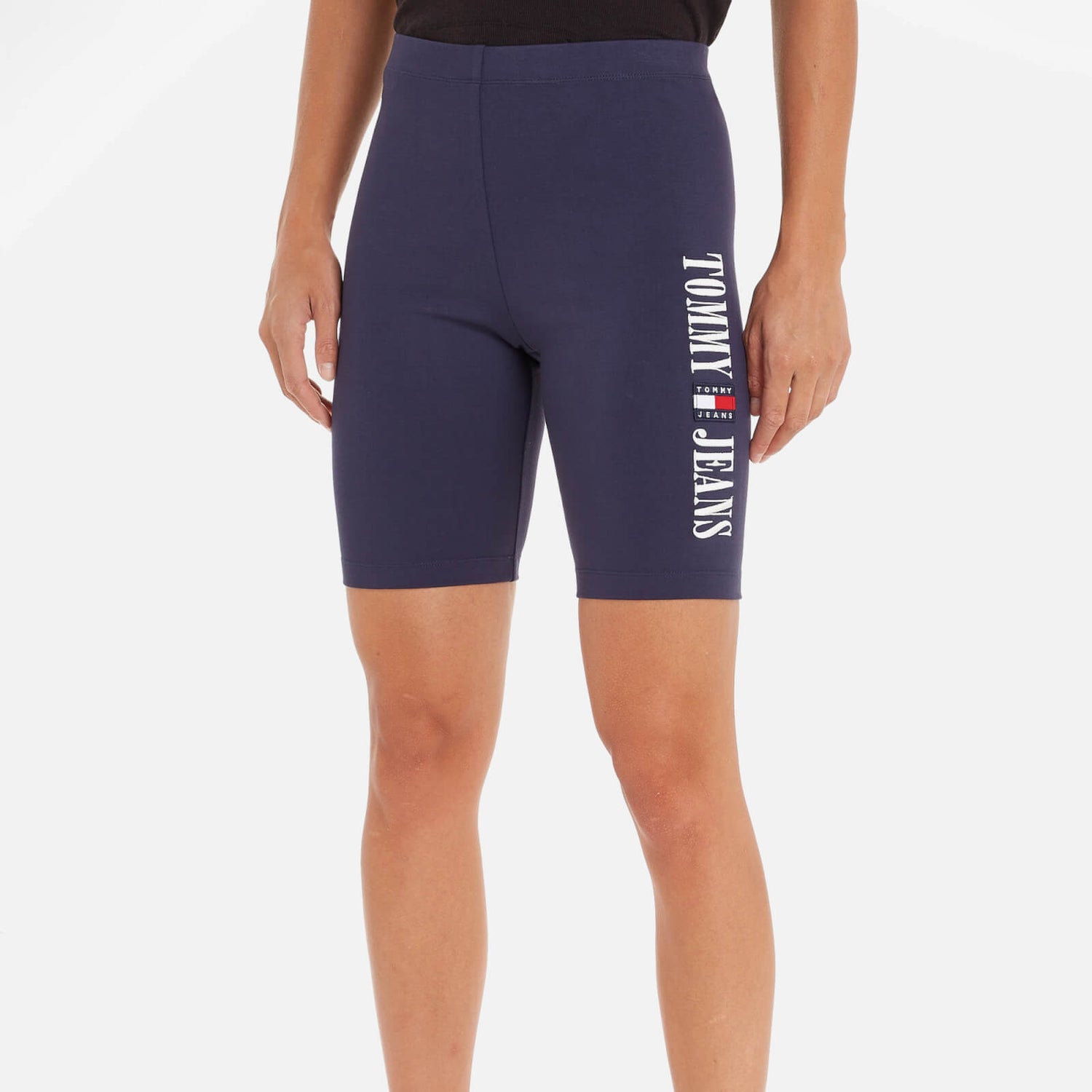 Tommy Jeans Archive Logo Jersey Cycle Shorts - XS