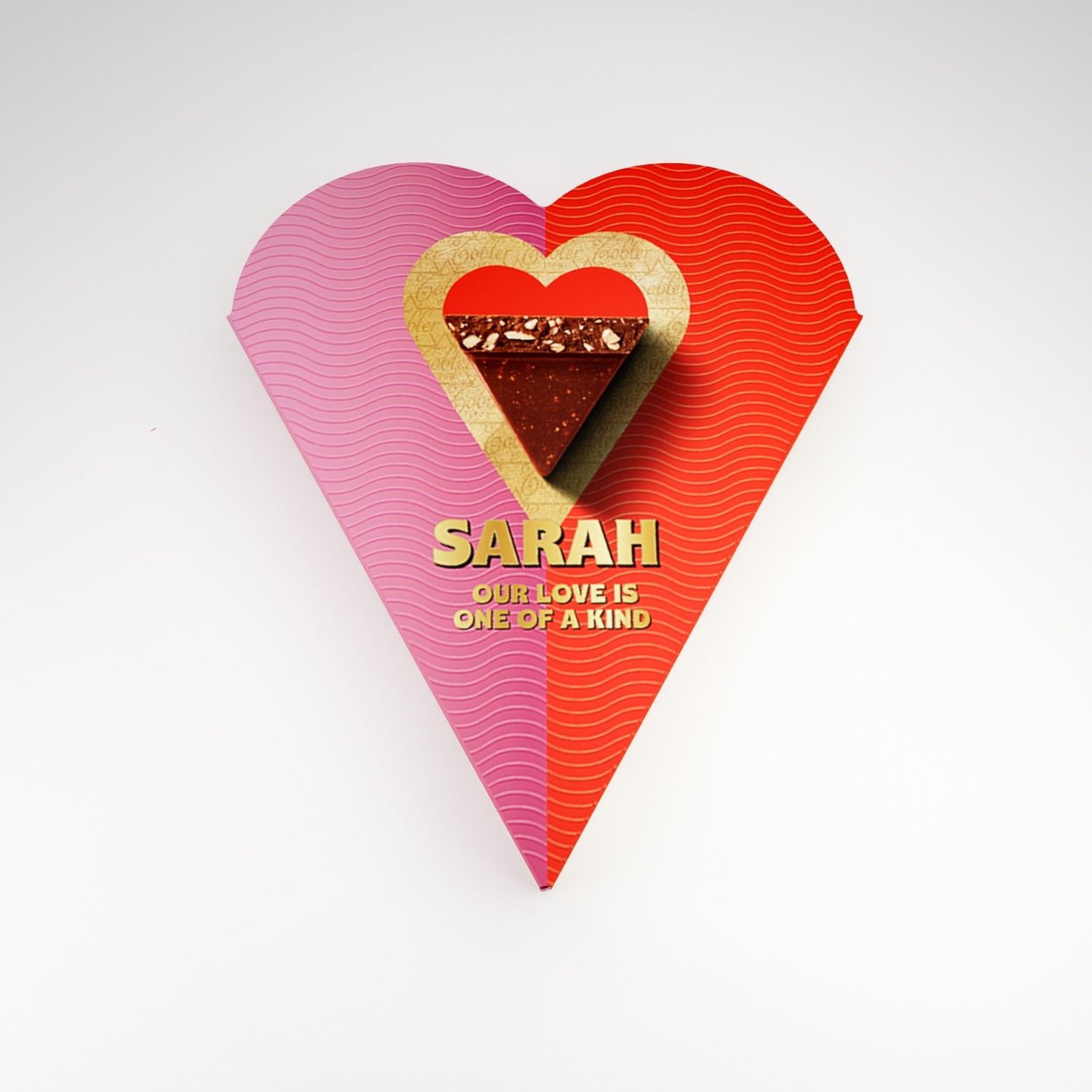 Valentine's Personalised Chocolate Box