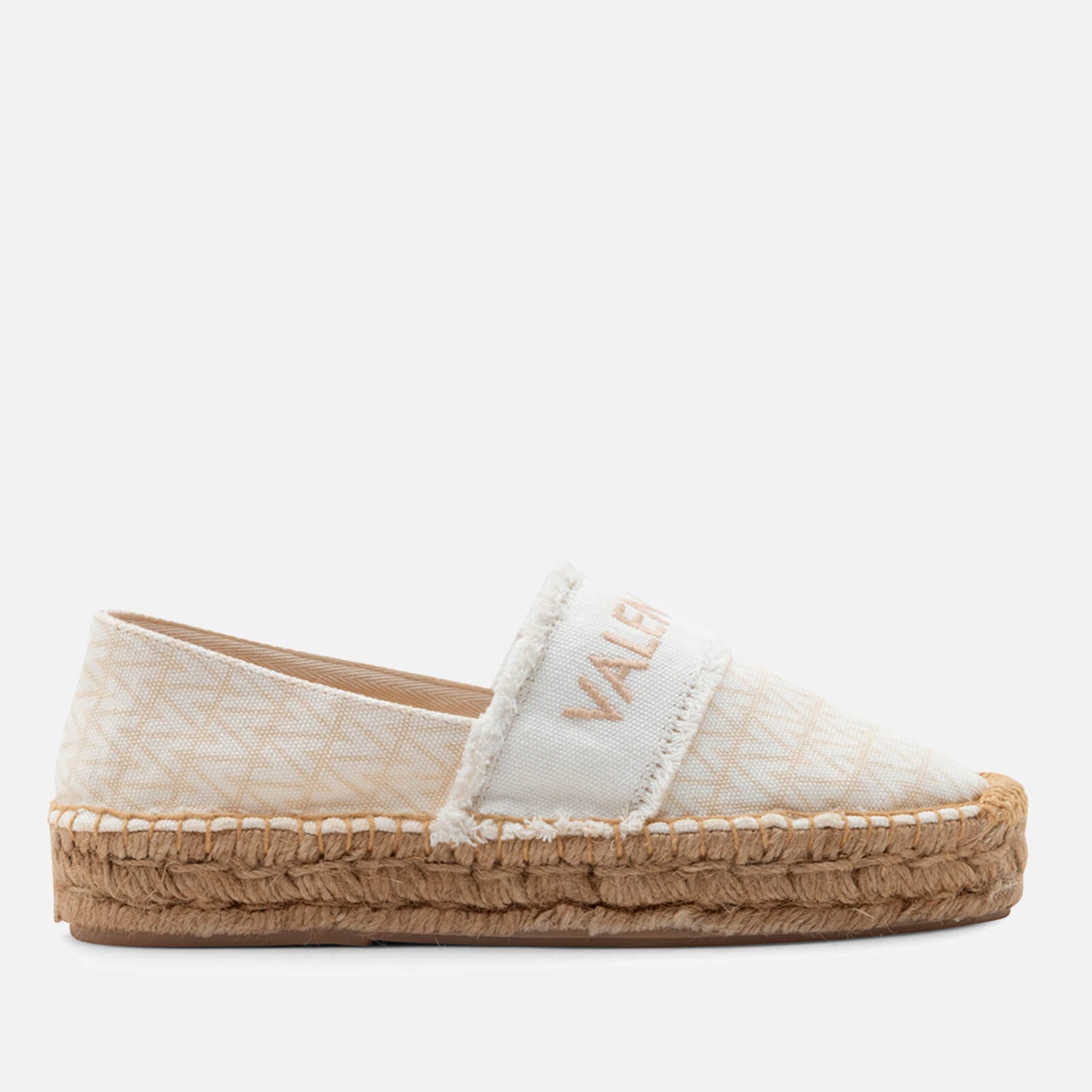 Valentino Women's Poseidone Logo Motif Espadrilles