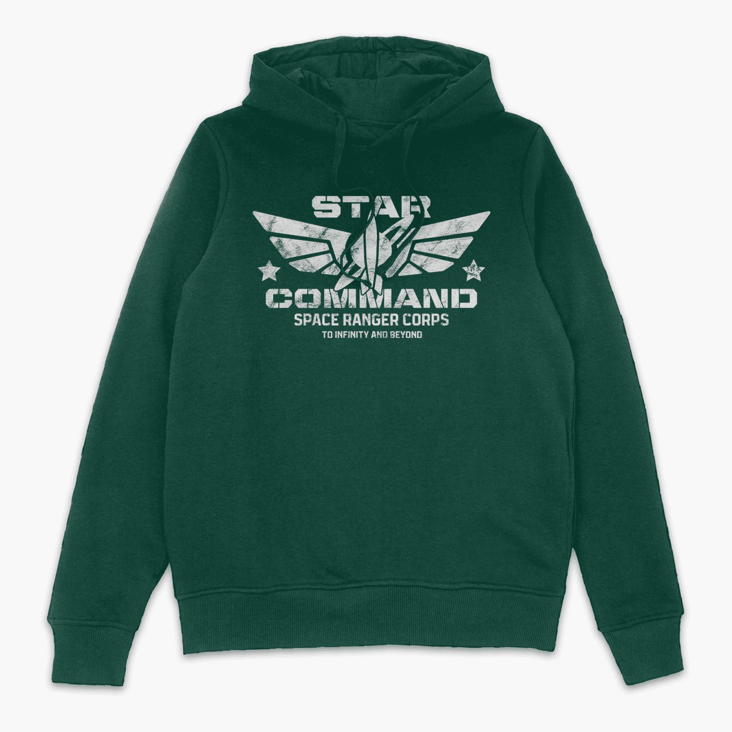 Toy Story Star Command Space Ranger Corps Hoodie - Green