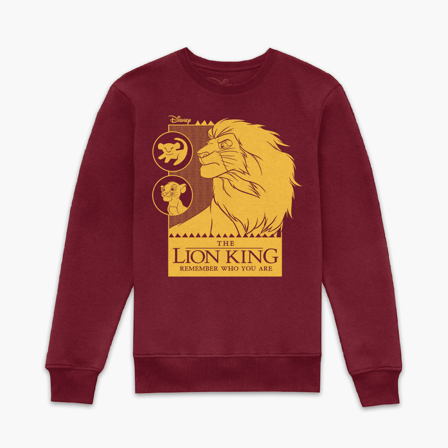 Le Roi Lion Simbas Journey Sweatshirt - Bordeaux