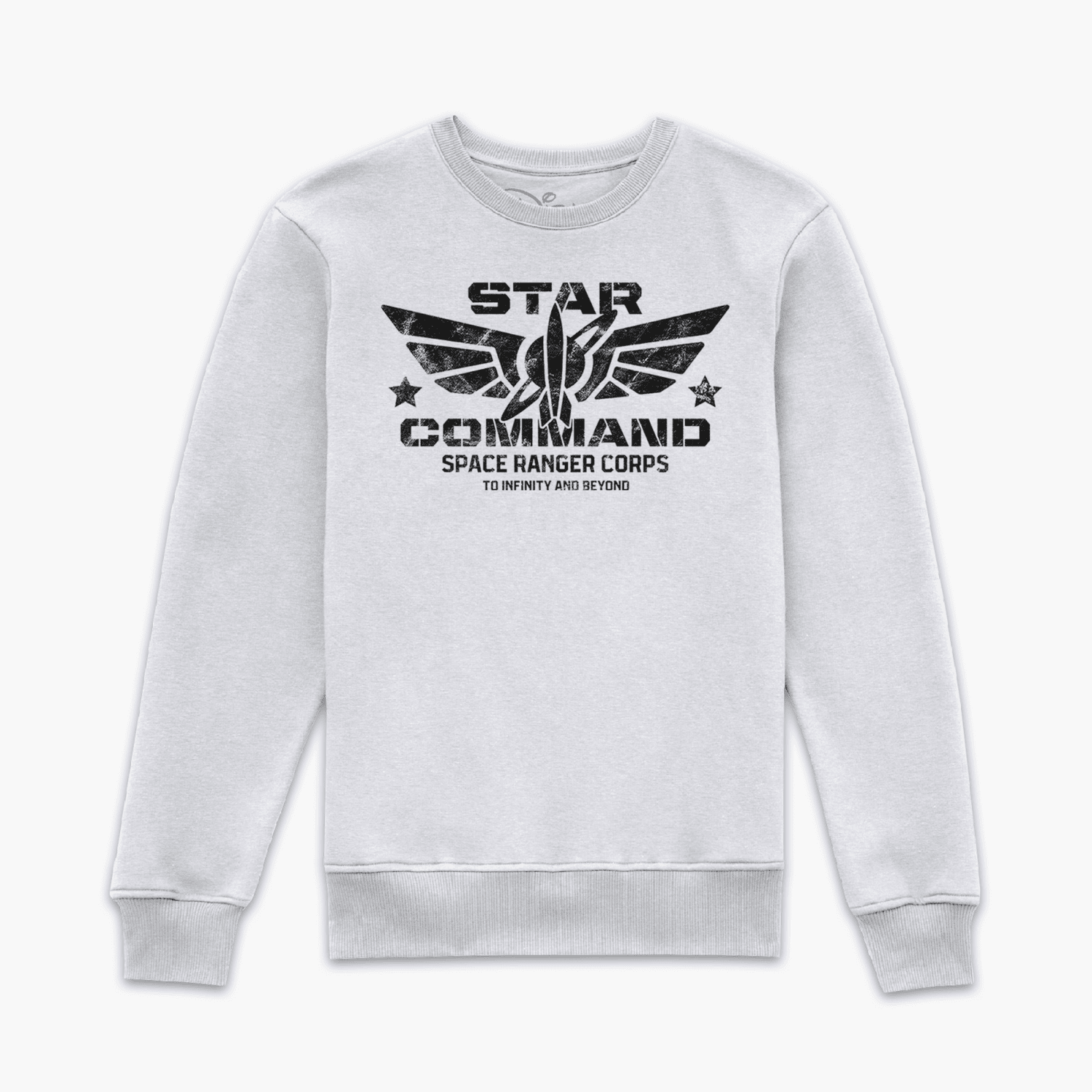 Toy Story Star Command Space Ranger Sweatshirt - White