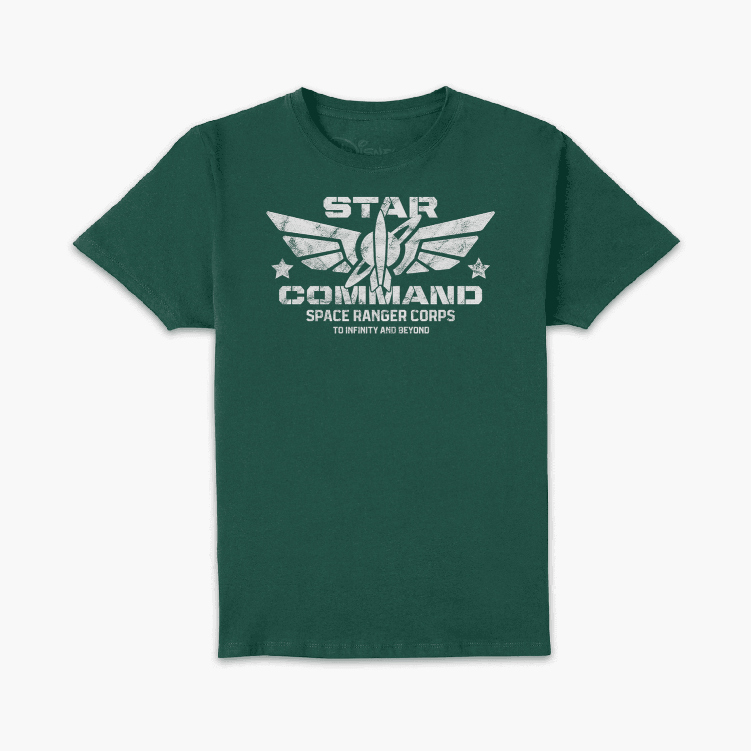 Camiseta Star Command Space Ranger Corps Unisex de Toy Story - Verde
