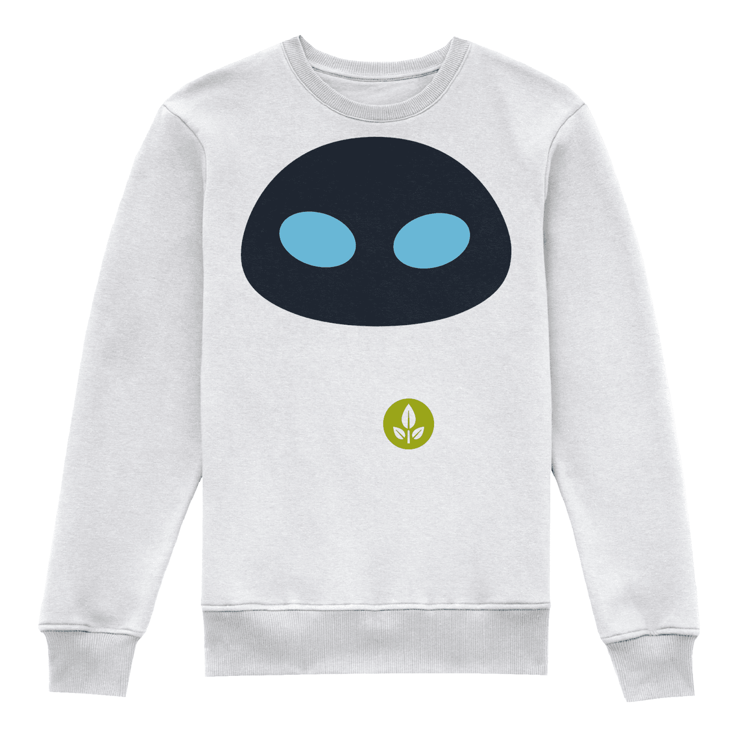 Wall.E Eve's Face Kids' Sweatshirt - White