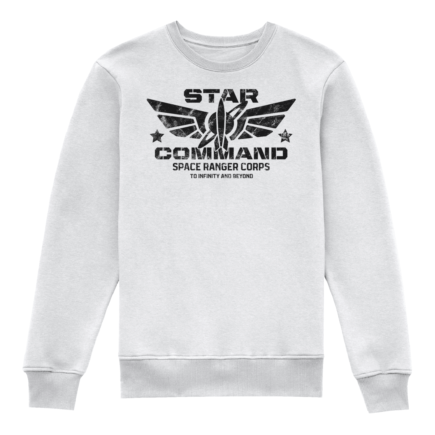 Toy Story Star Command Space Ranger Kids' Sweatshirt - White