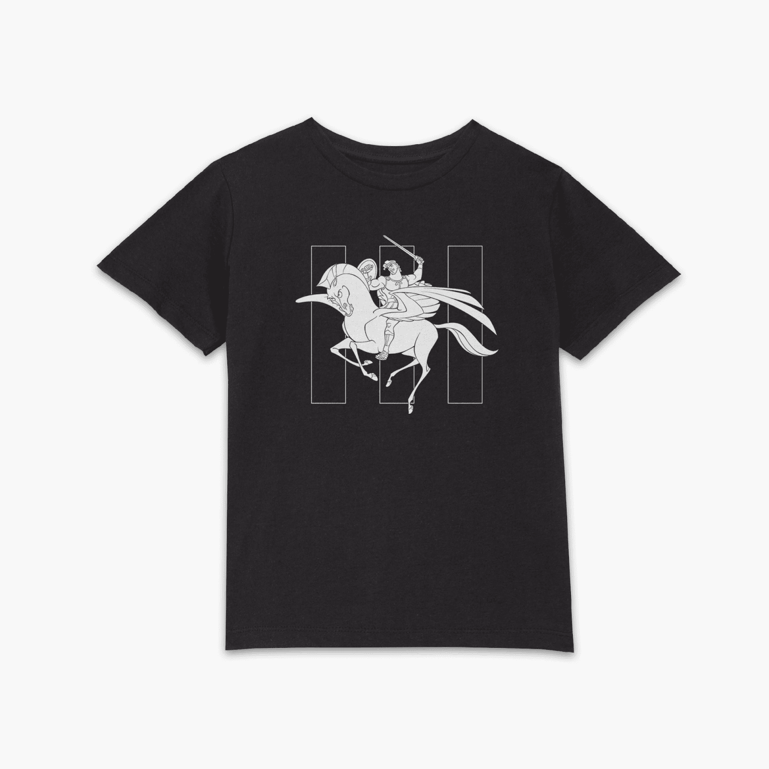 Hercules Charge T-shirt Enfant - Noir