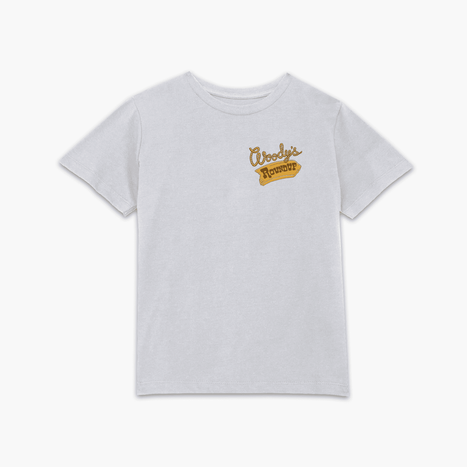 Camiseta para niño Woody's Round Up de Toy Story - Blanco